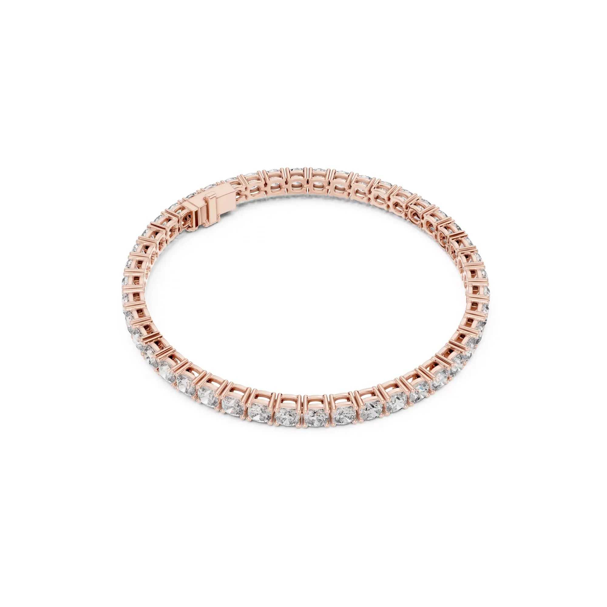 Classic Cushion Diamond Tennis Bracelet