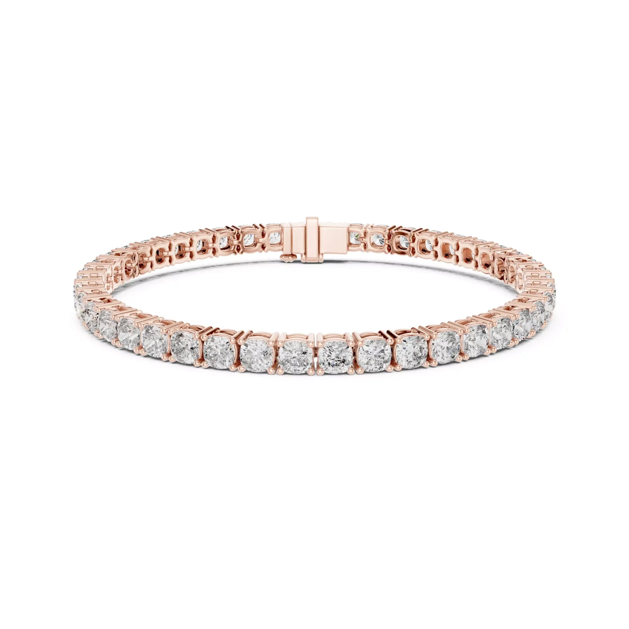 Classic Cushion Diamond Tennis Bracelet