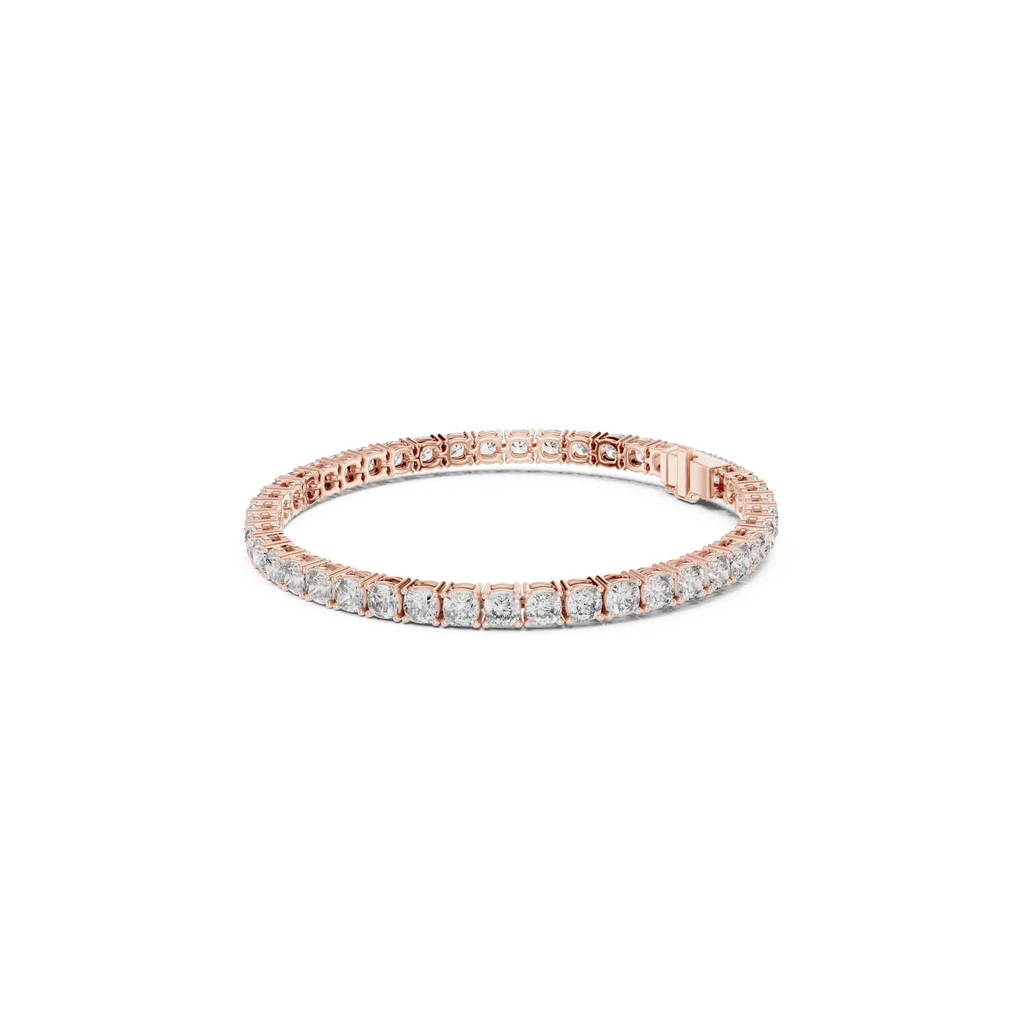 Classic Cushion Diamond Tennis Bracelet