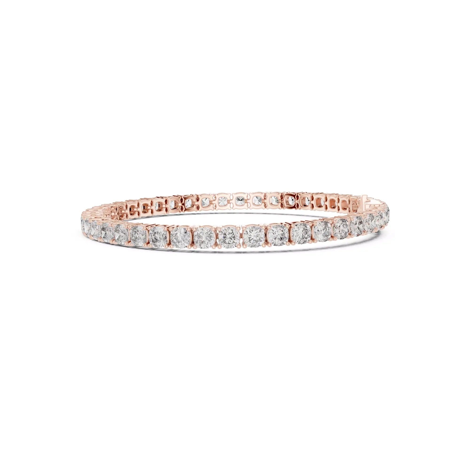 Classic Cushion Diamond Tennis Bracelet