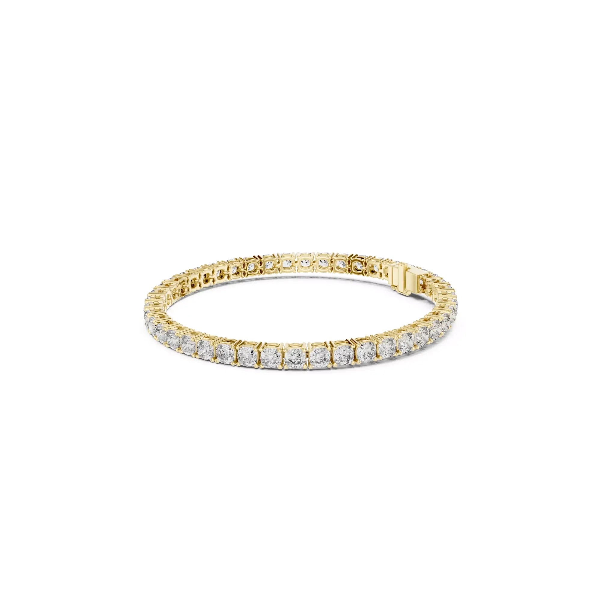 Classic Cushion Diamond Tennis Bracelet