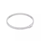 Classic Emerald Diamond Tennis Bracelet – 10.00ct