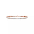 Classic Emerald Diamond Tennis Bracelet – 4.00ct