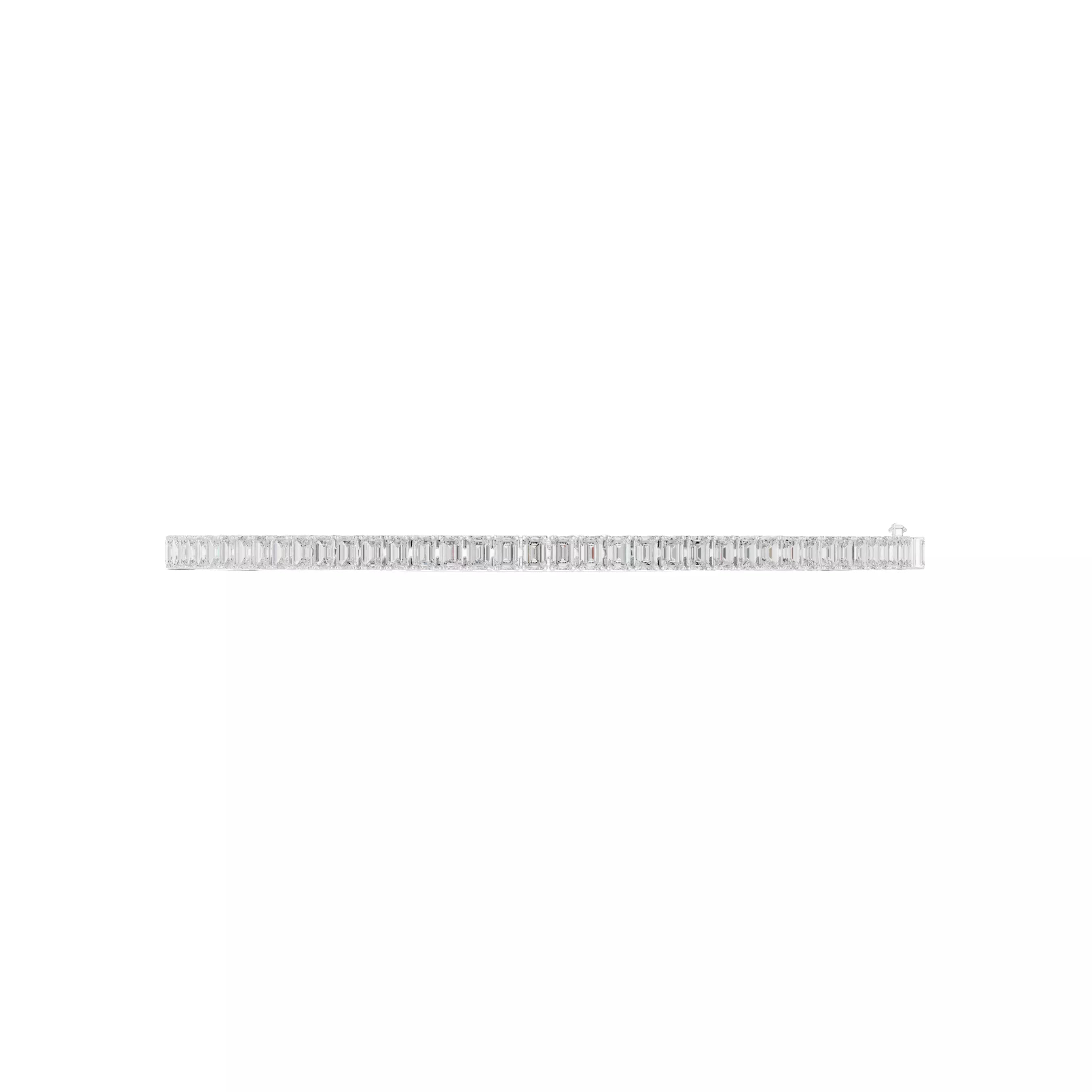 Classic Emerald Diamond Tennis Bracelet – 6.00ct