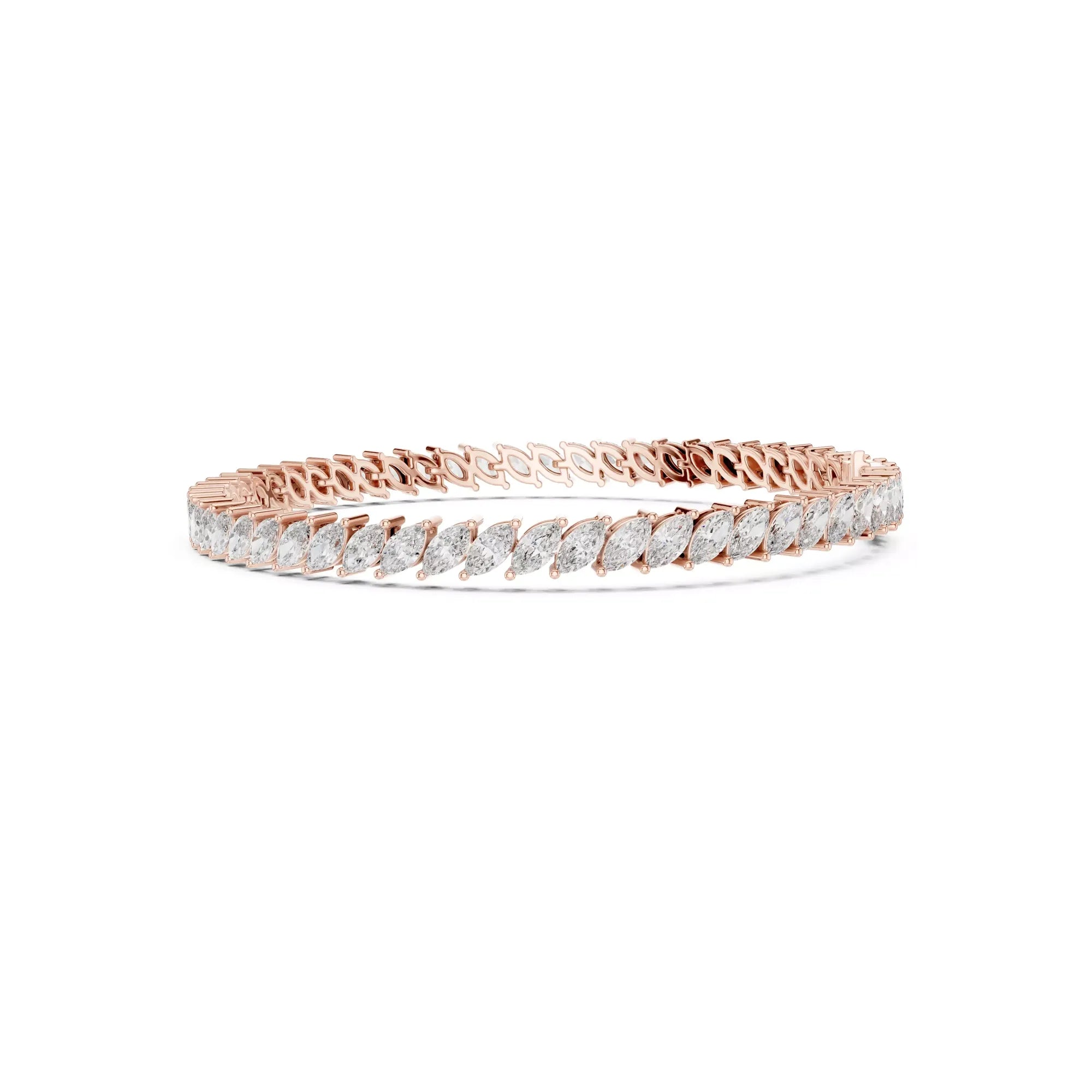 Classic Marquise Diamond Tennis Bracelet