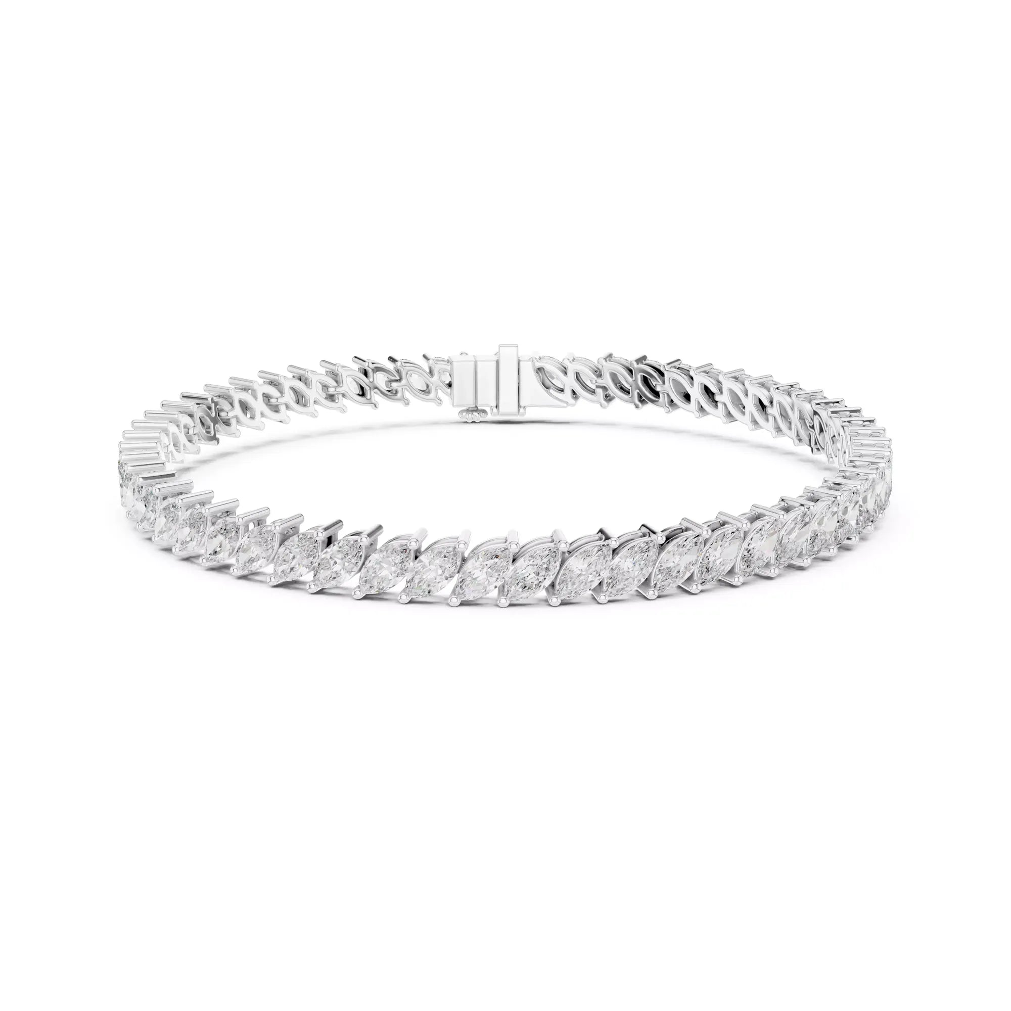 Classic Marquise Diamond Tennis Bracelet