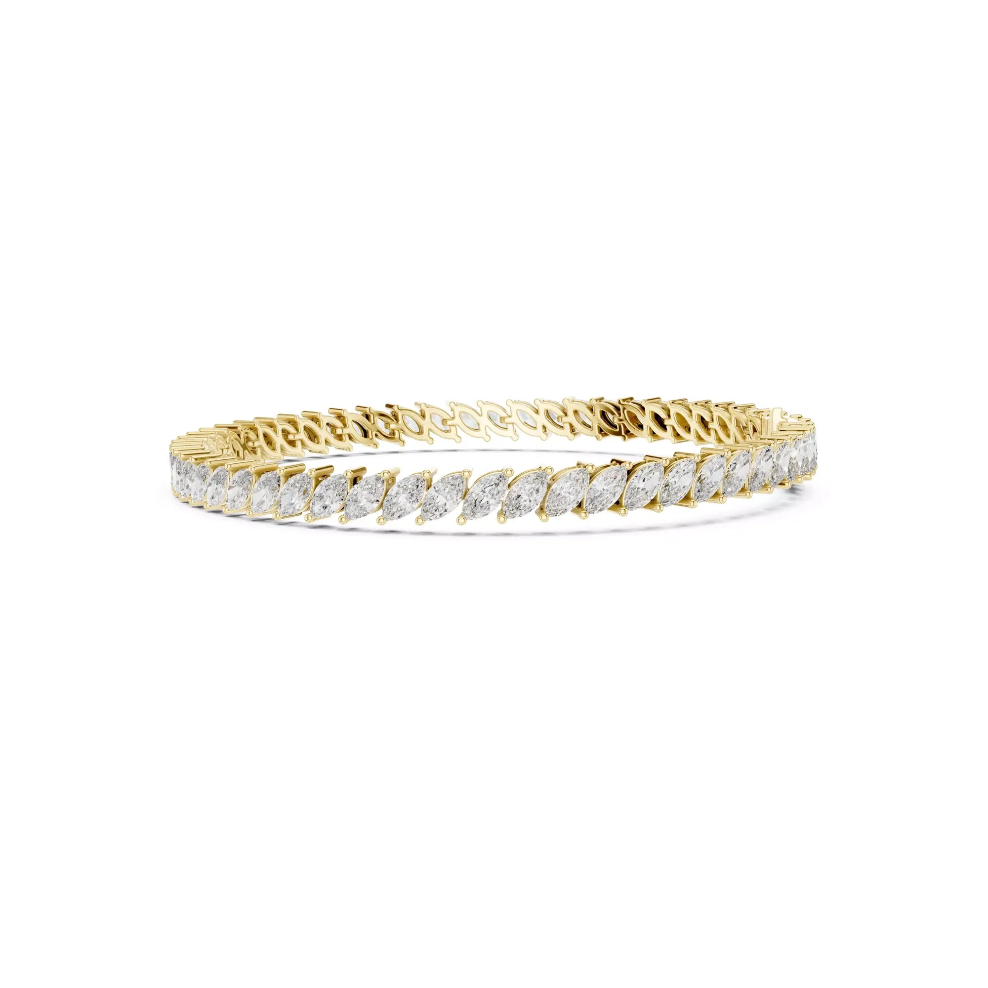 Classic Marquise Diamond Tennis Bracelet
