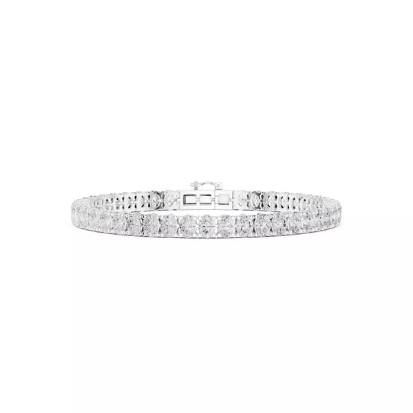 Classic Oval Diamond Tennis Bracelet – 10.00ct