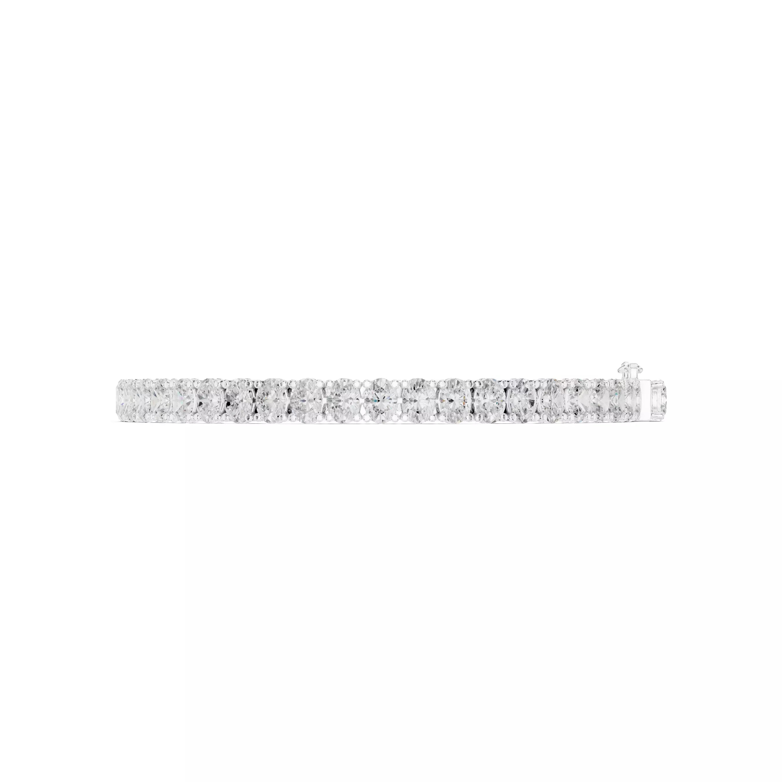 Classic Oval Diamond Tennis Bracelet – 10.00ct
