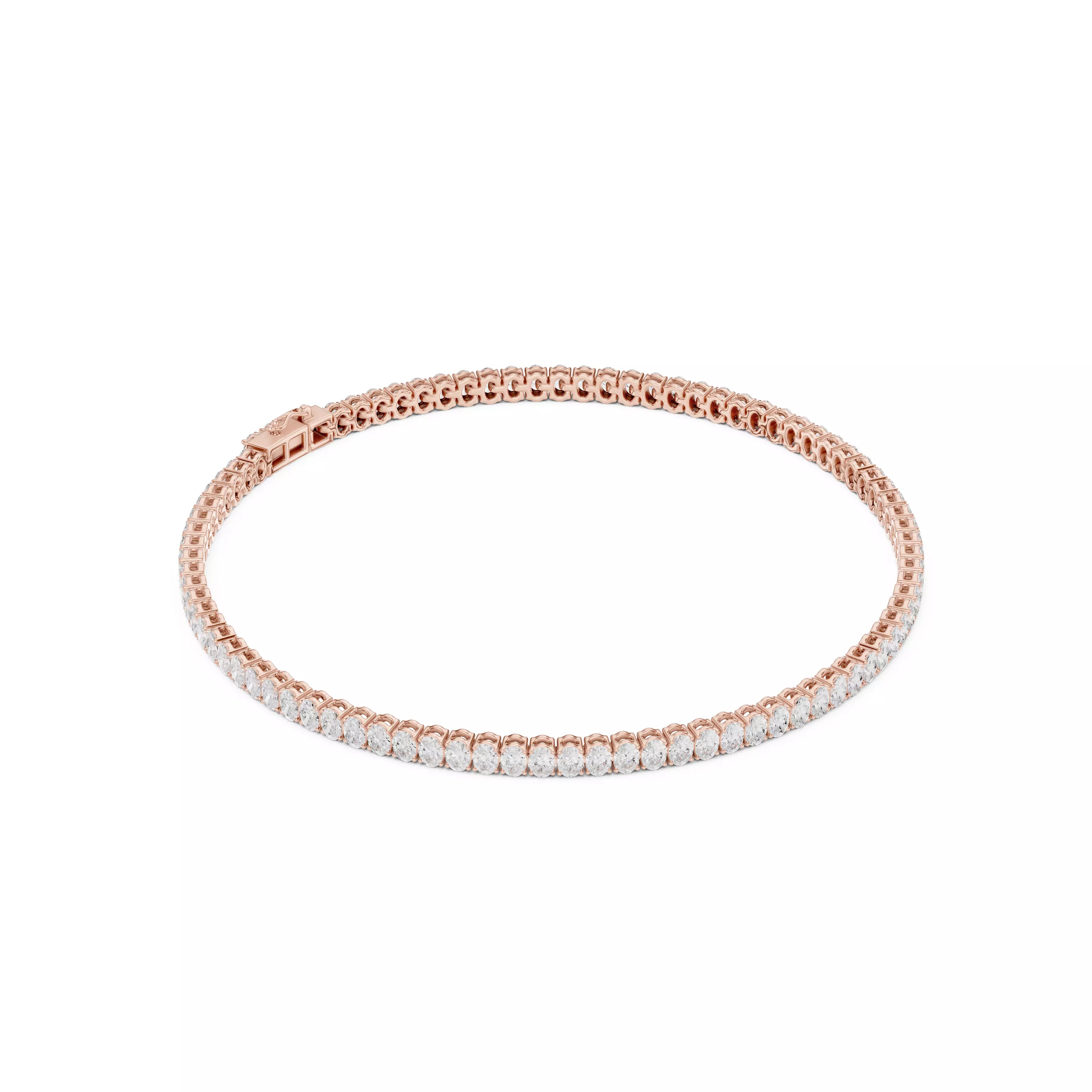 Classic Oval Diamond Tennis Bracelet – 2.00ct