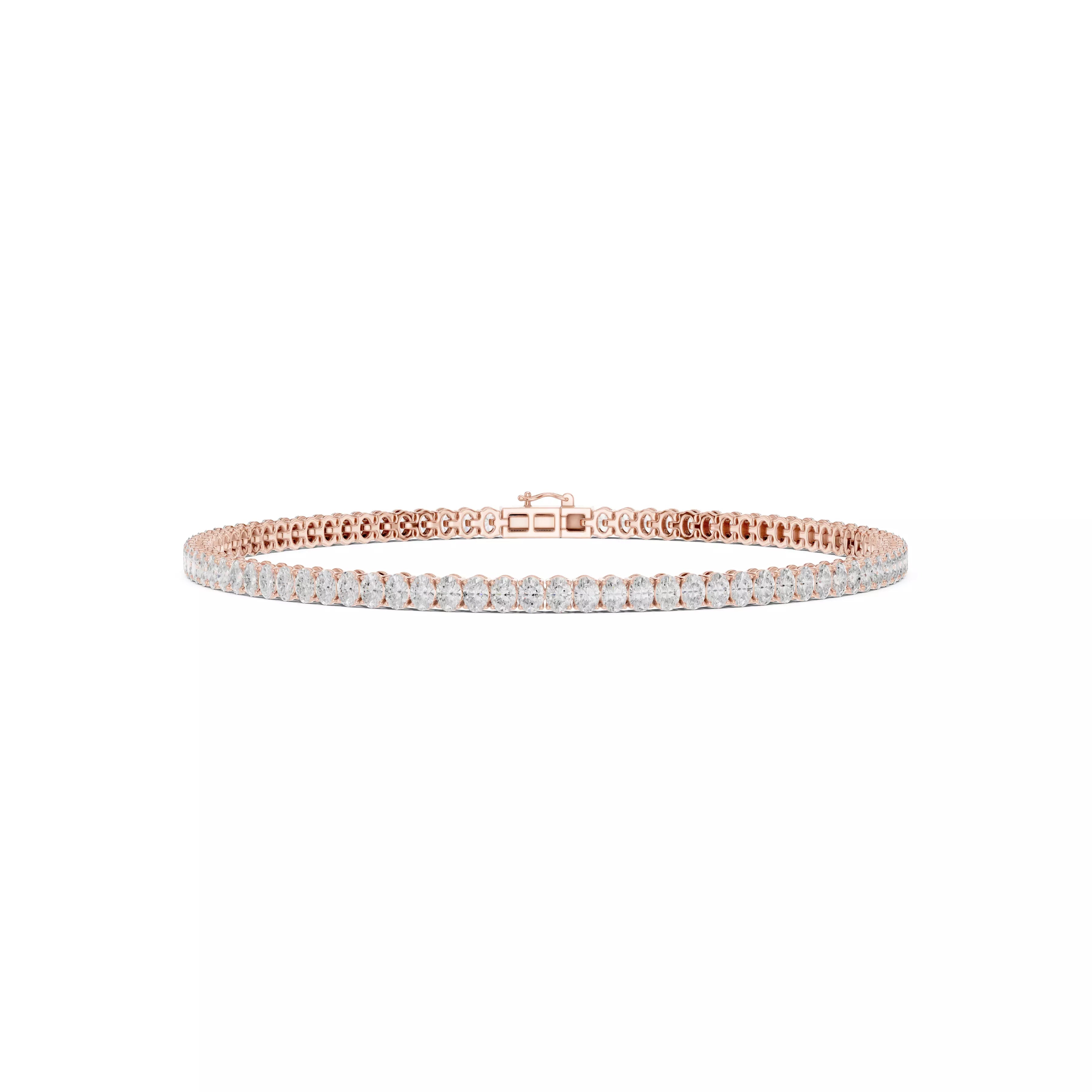Classic Oval Diamond Tennis Bracelet – 2.00ct
