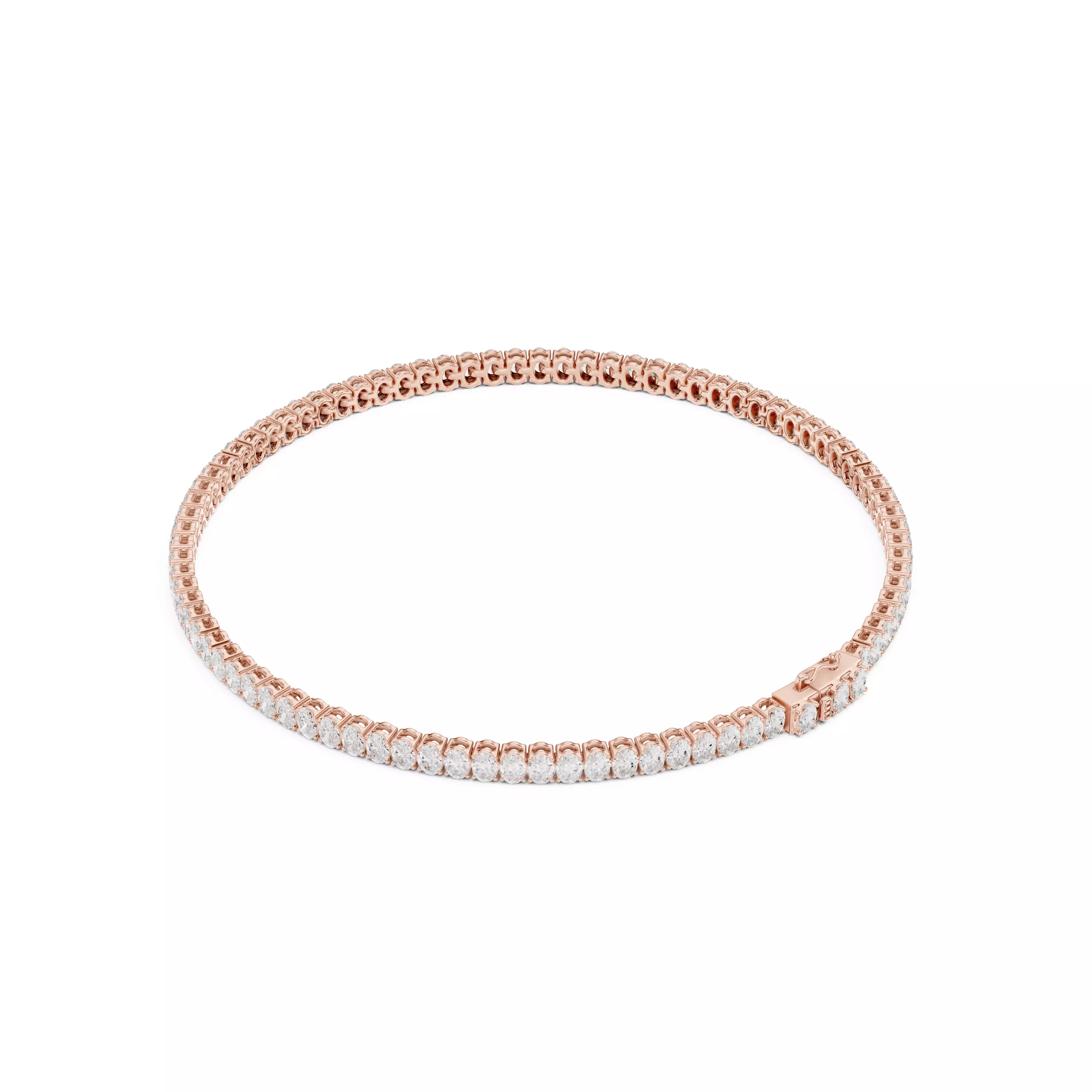 Classic Oval Diamond Tennis Bracelet – 2.00ct