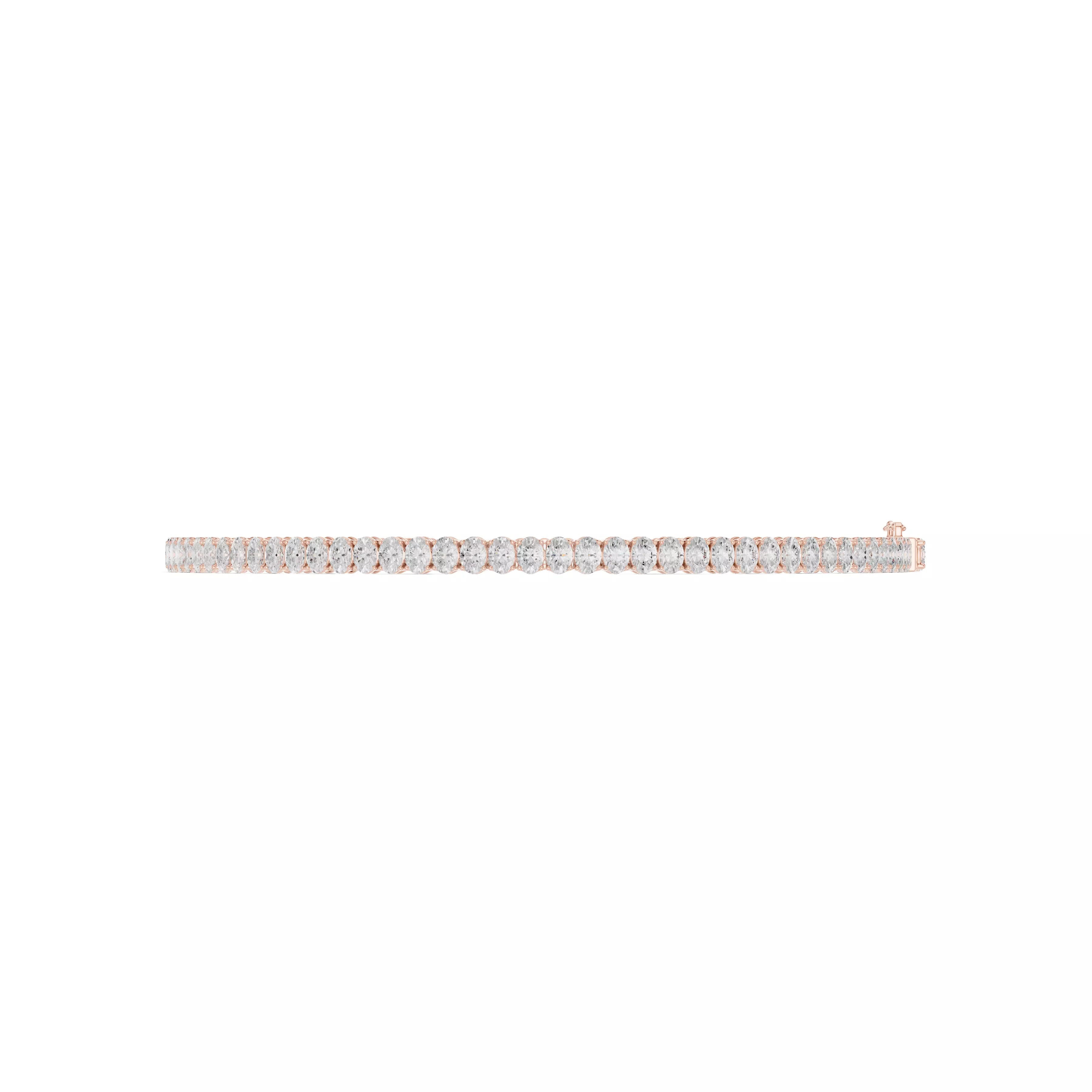 Classic Oval Diamond Tennis Bracelet – 2.00ct