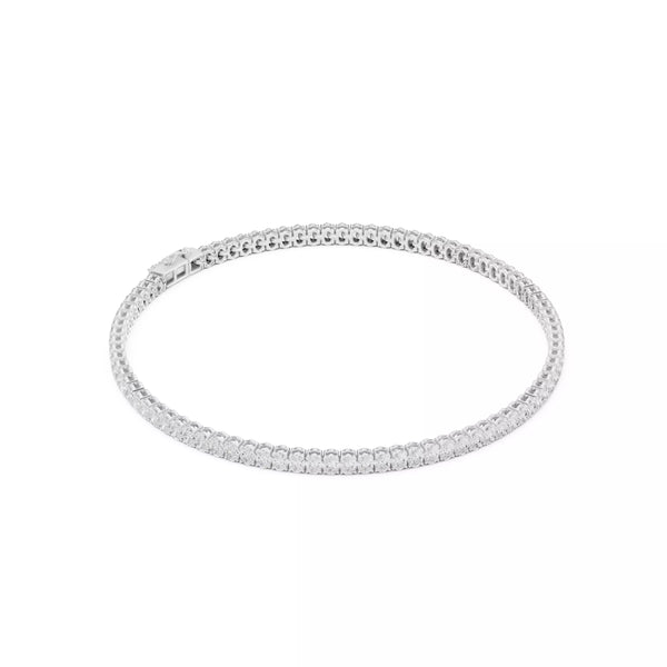 Classic Oval Diamond Tennis Bracelet – 2.00ct