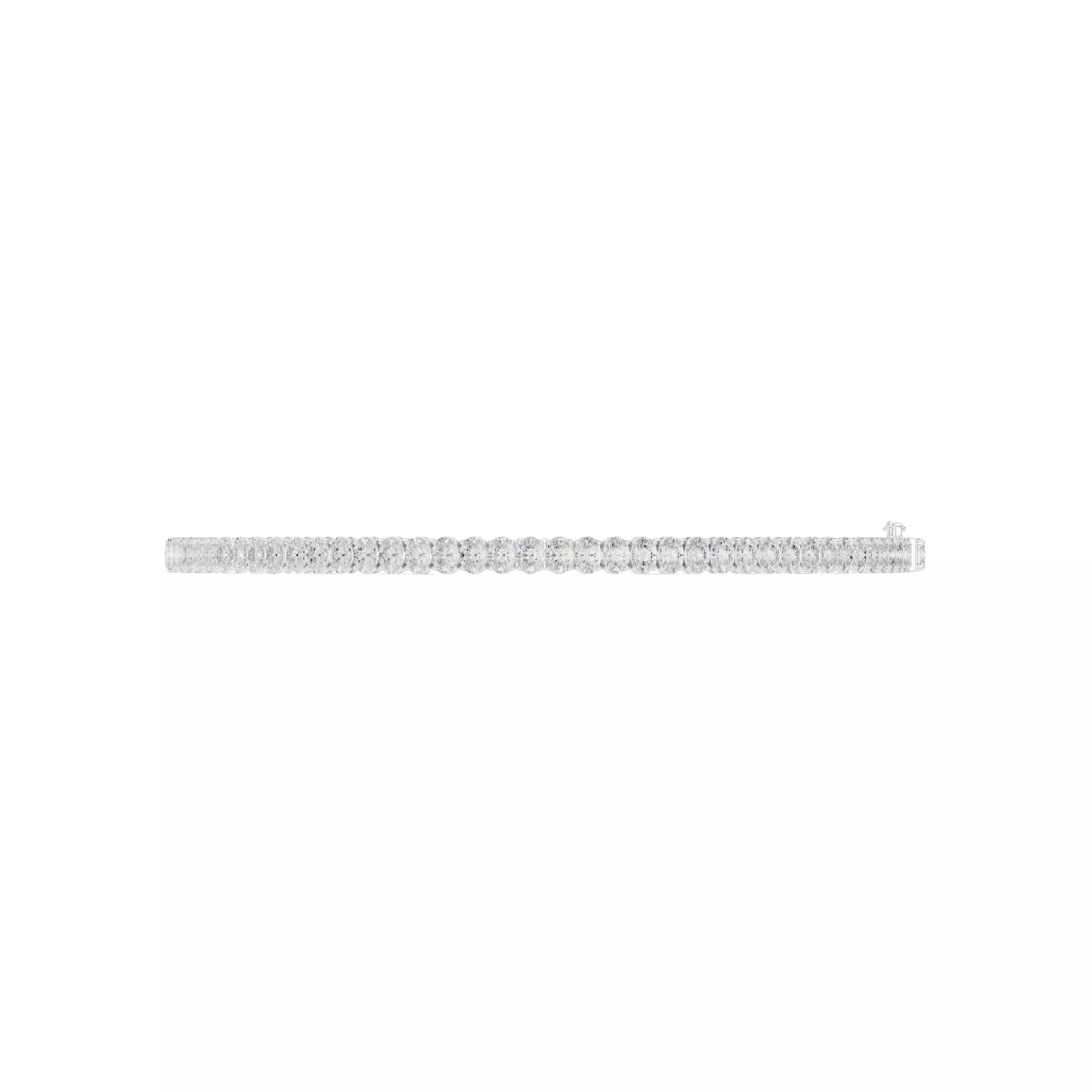 Classic Oval Diamond Tennis Bracelet – 2.00ct
