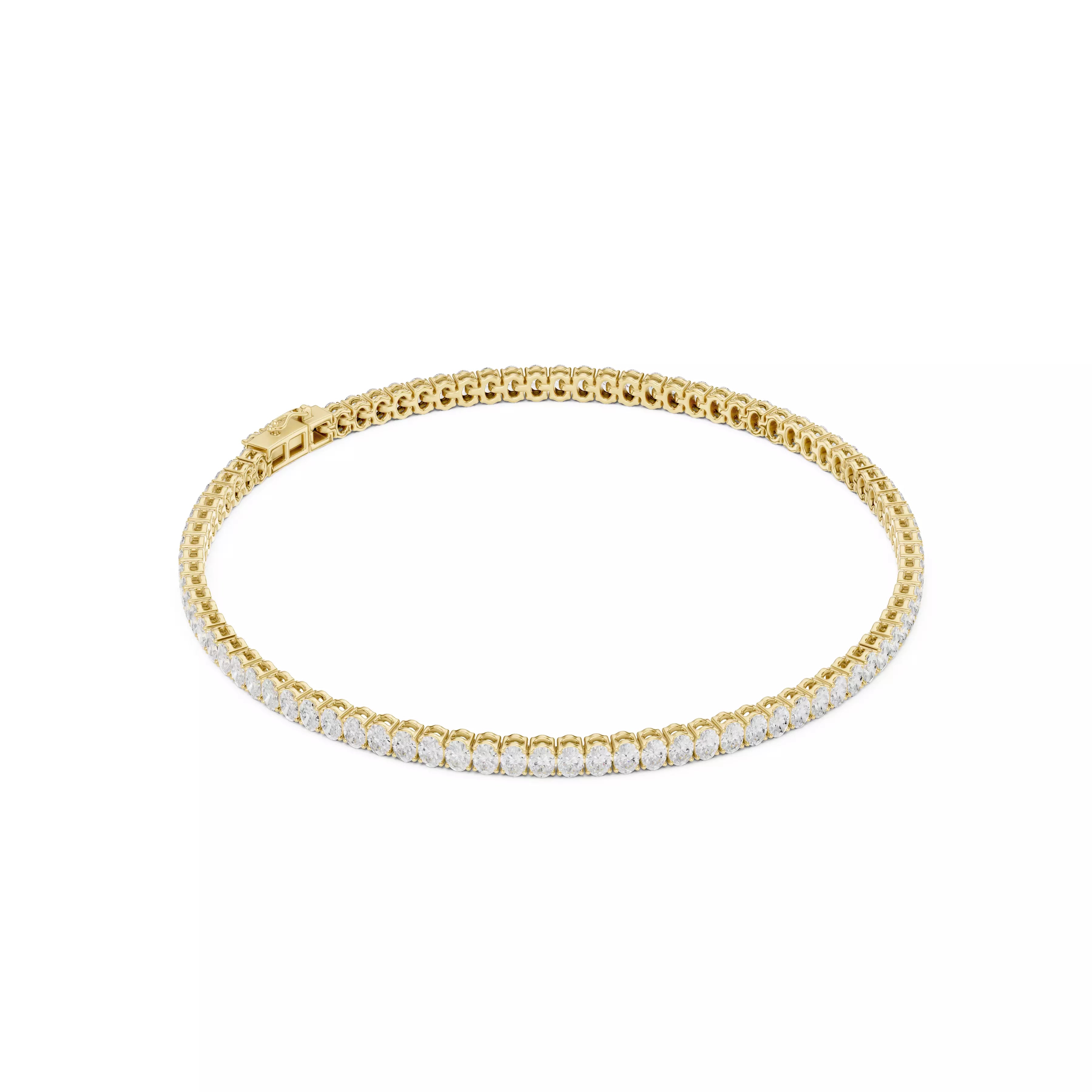 Classic Oval Diamond Tennis Bracelet – 2.00ct