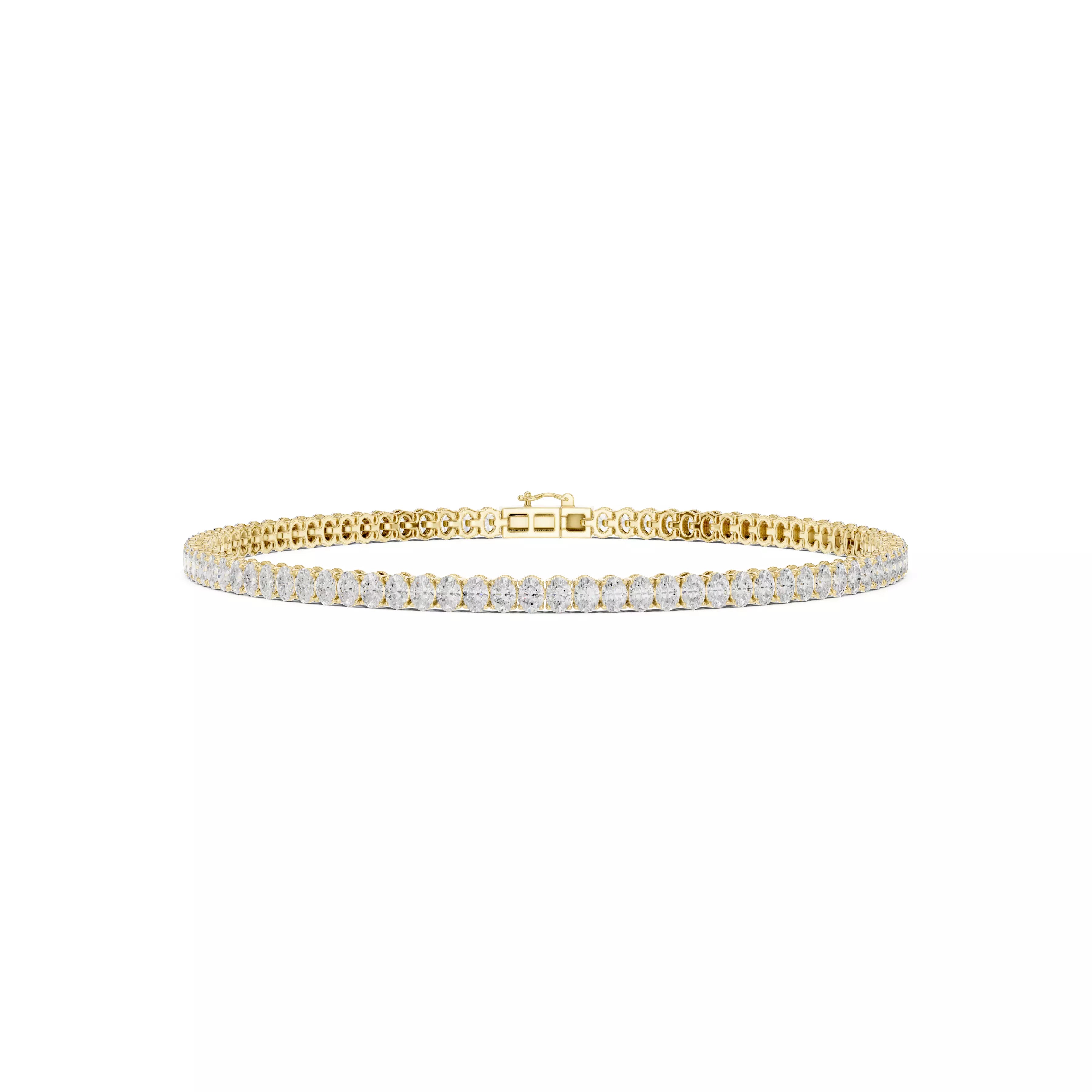 Classic Oval Diamond Tennis Bracelet – 2.00ct