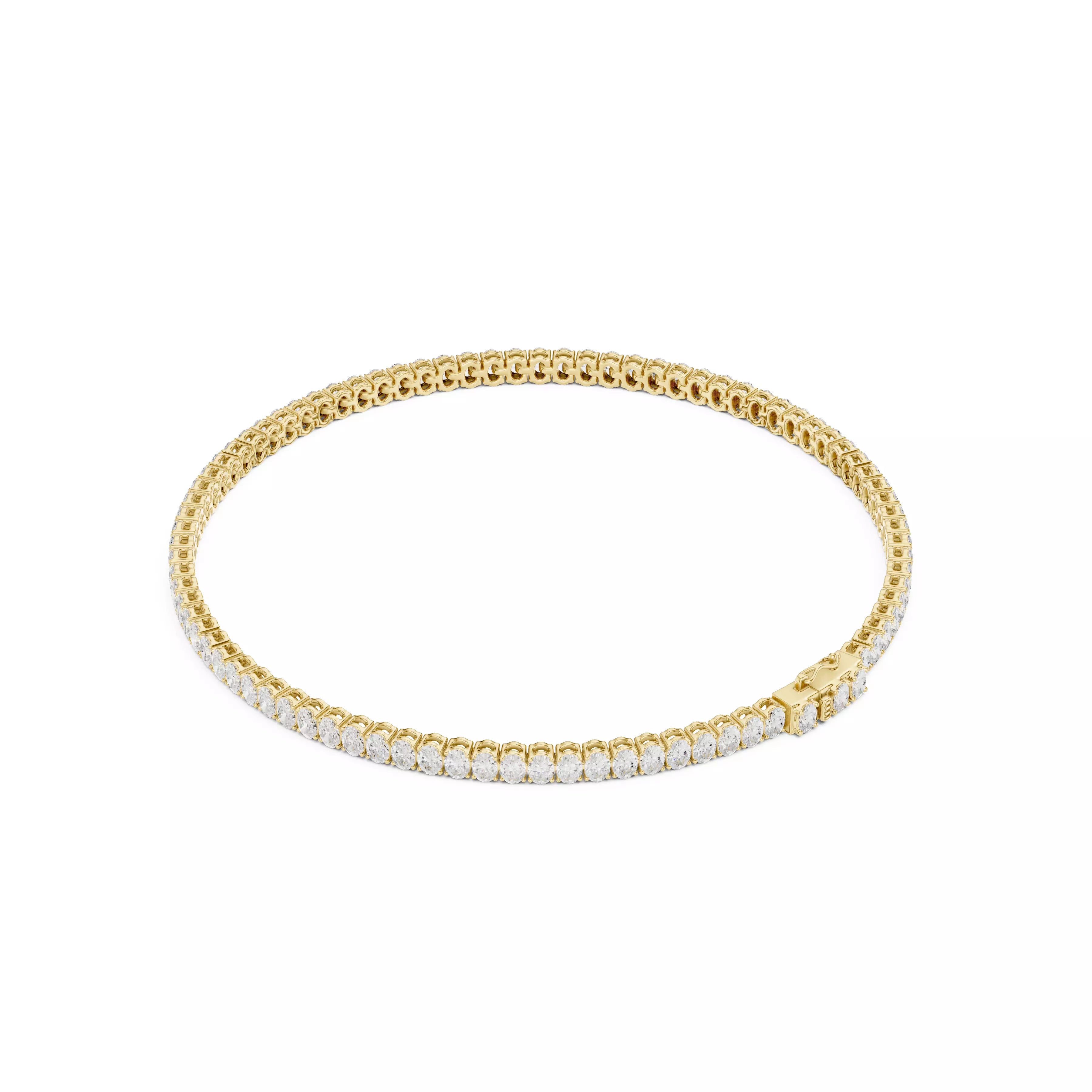 Classic Oval Diamond Tennis Bracelet – 2.00ct