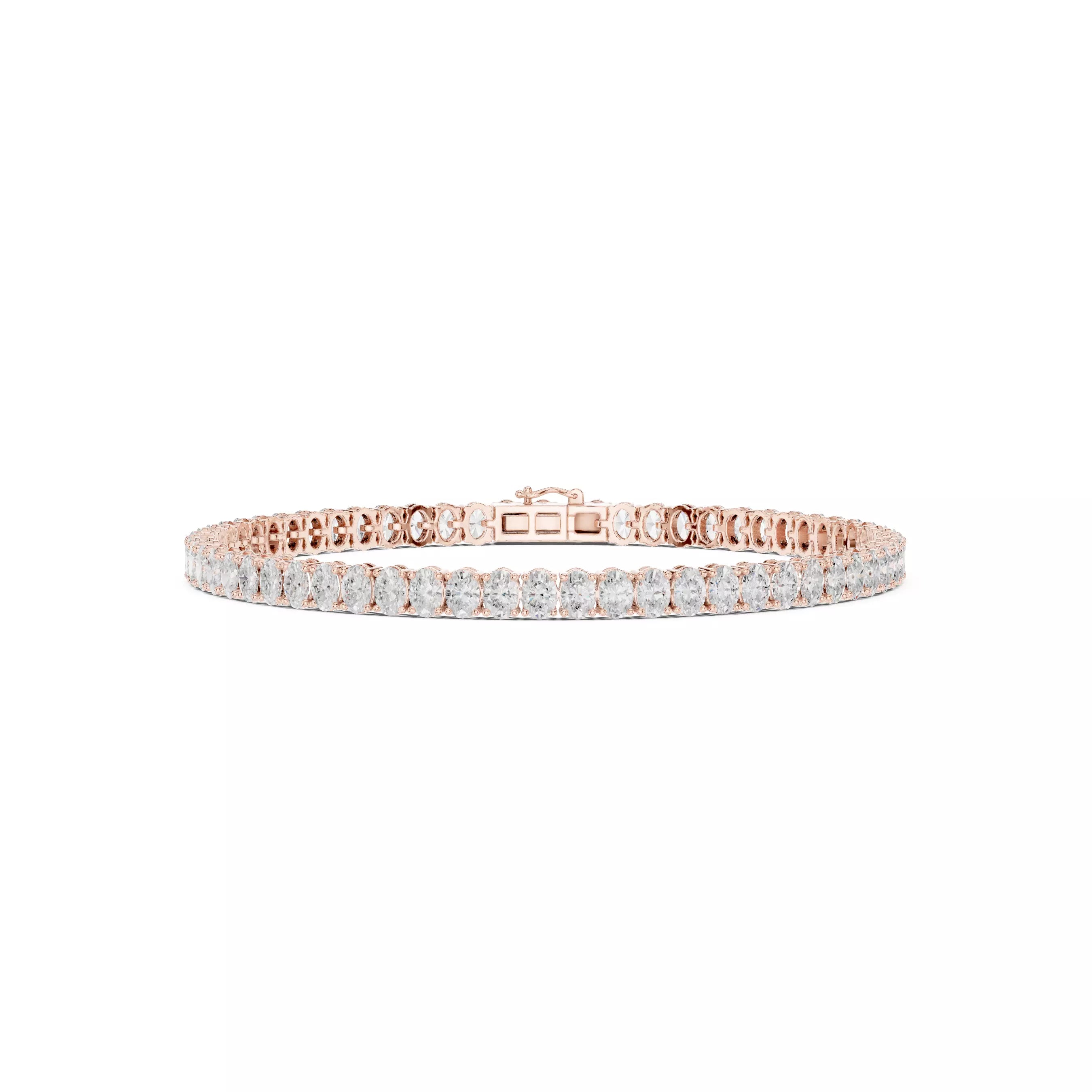 Classic Oval Diamond Tennis Bracelet – 4.00ct
