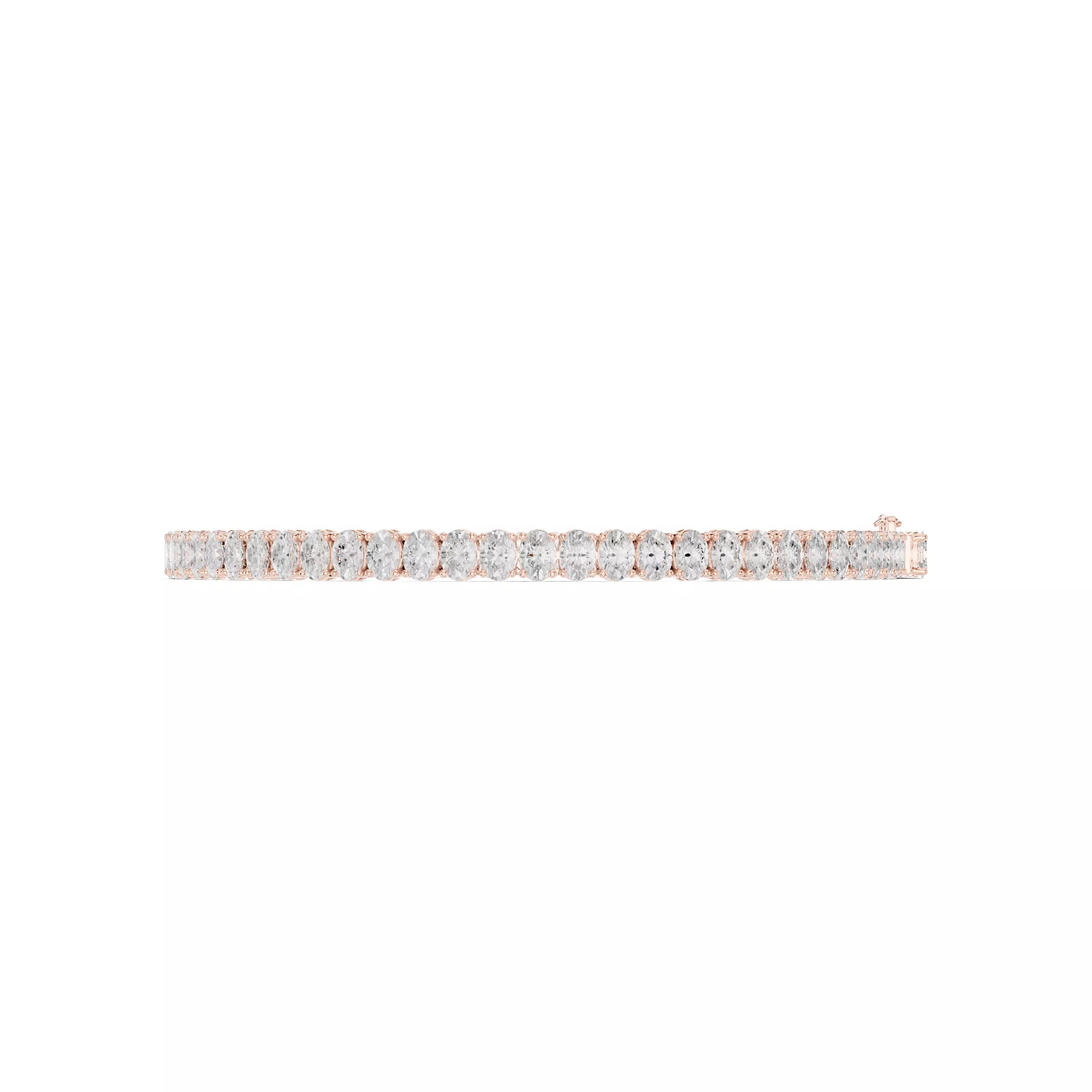 Classic Oval Diamond Tennis Bracelet – 4.00ct