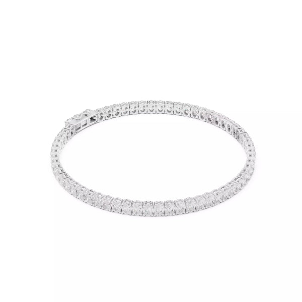 Classic Oval Diamond Tennis Bracelet – 4.00ct
