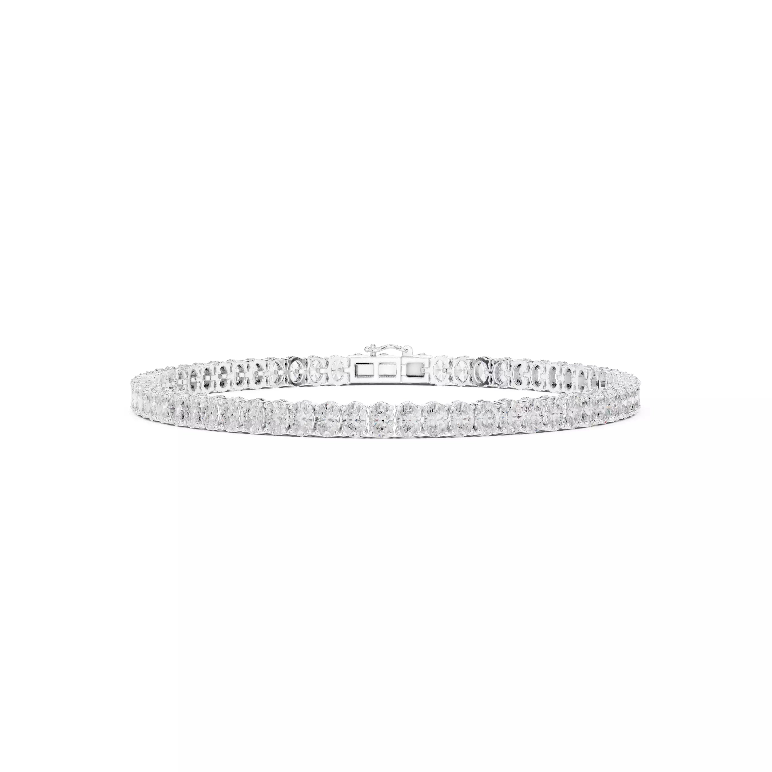 Classic Oval Diamond Tennis Bracelet – 4.00ct