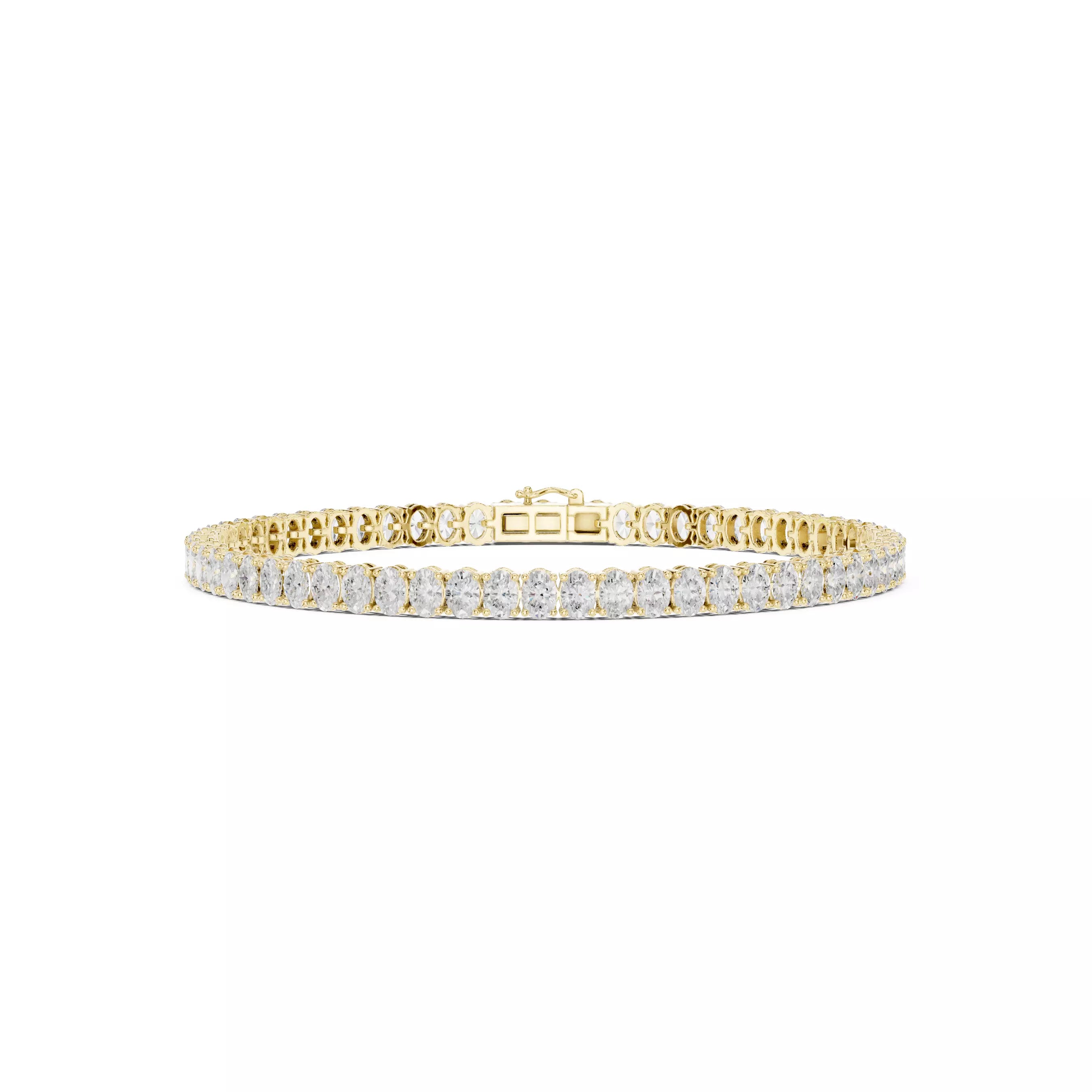 Classic Oval Diamond Tennis Bracelet – 4.00ct