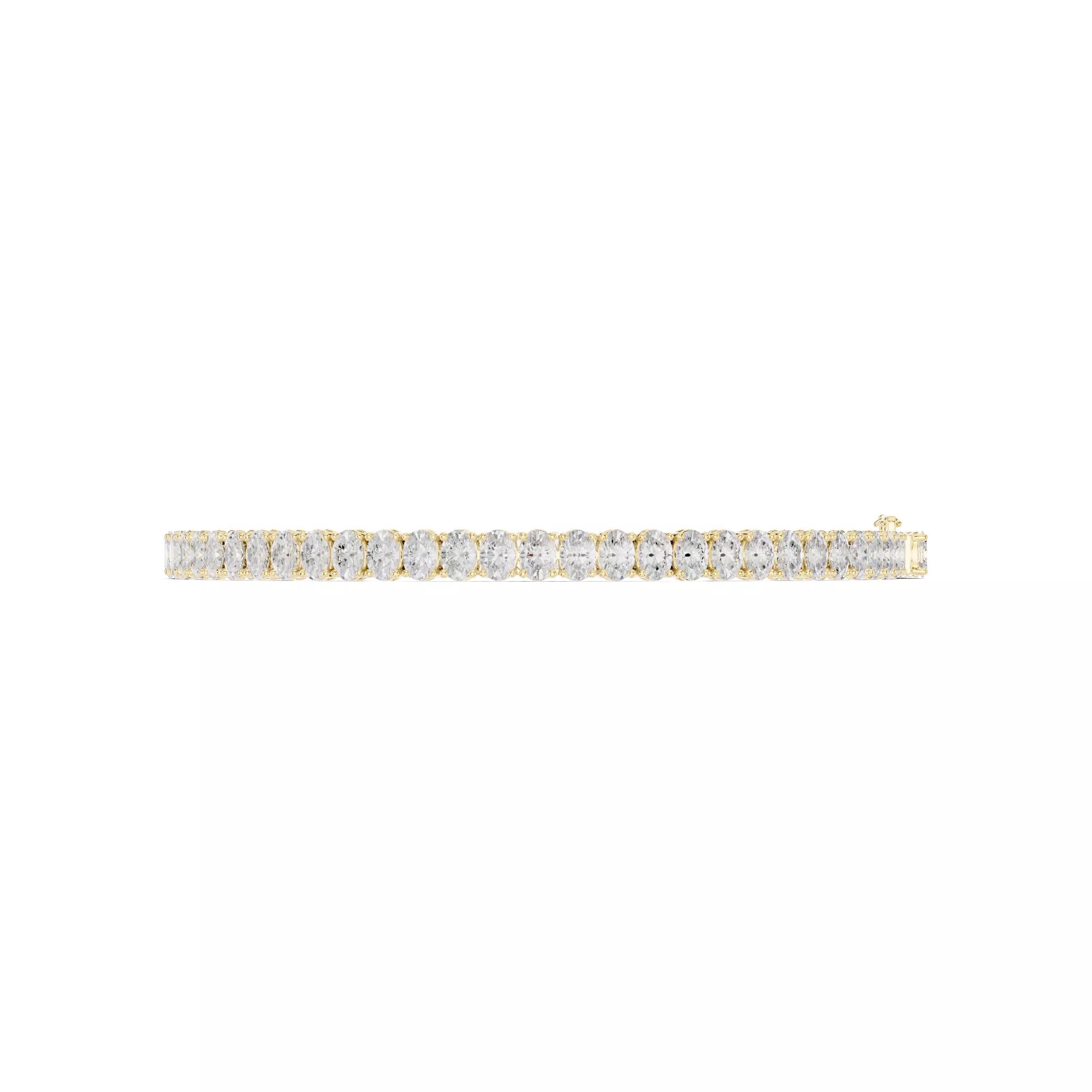 Classic Oval Diamond Tennis Bracelet – 4.00ct