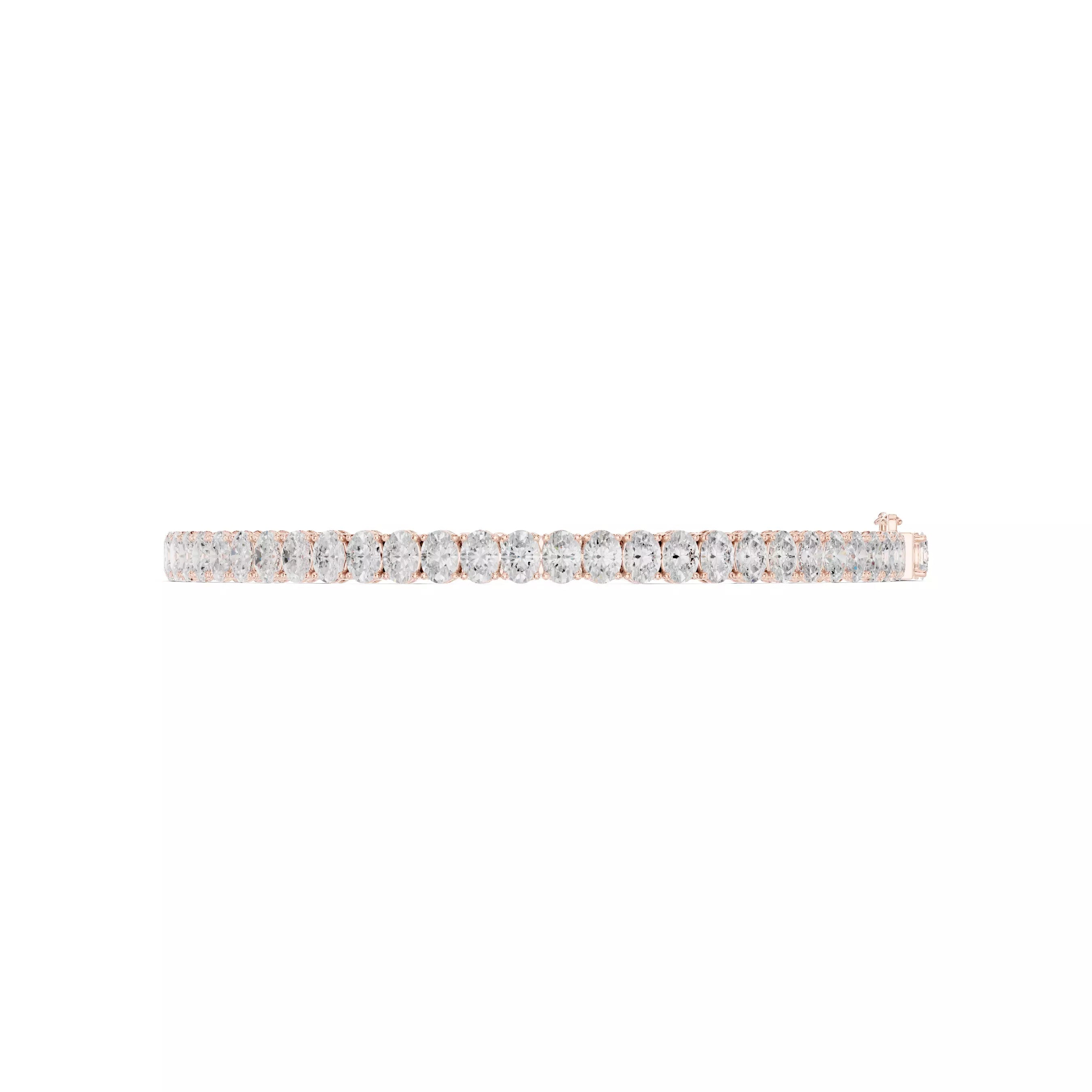 Classic Oval Diamond Tennis Bracelet – 6.00ct