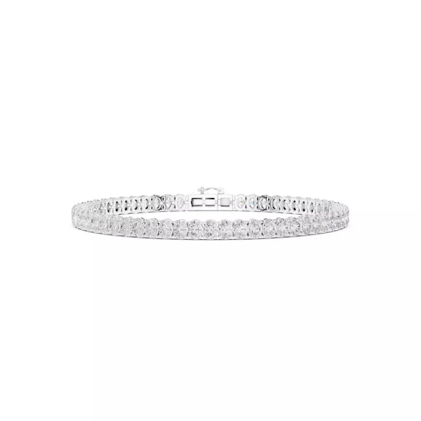 Classic Oval Diamond Tennis Bracelet – 6.00ct