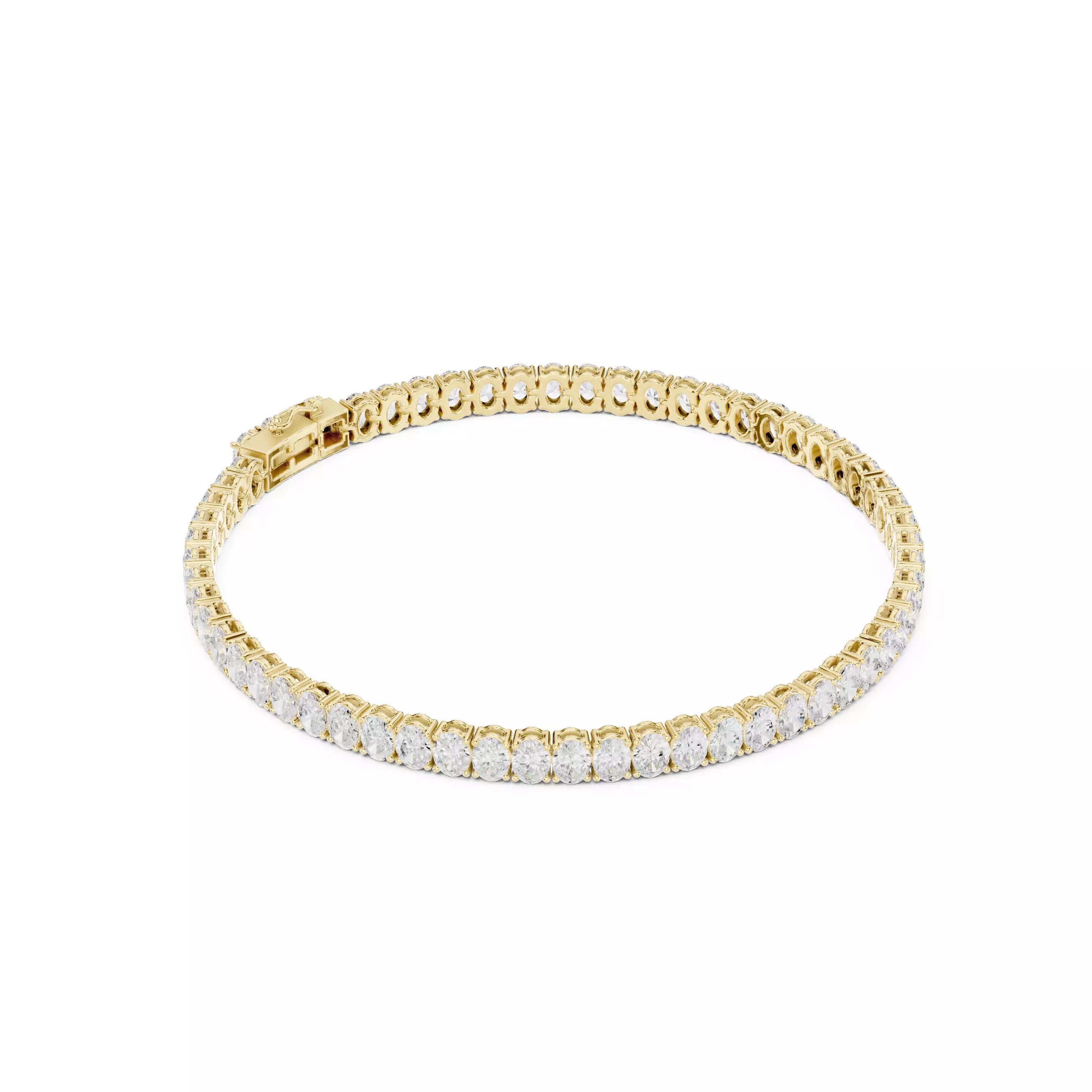 Classic Oval Diamond Tennis Bracelet – 6.00ct