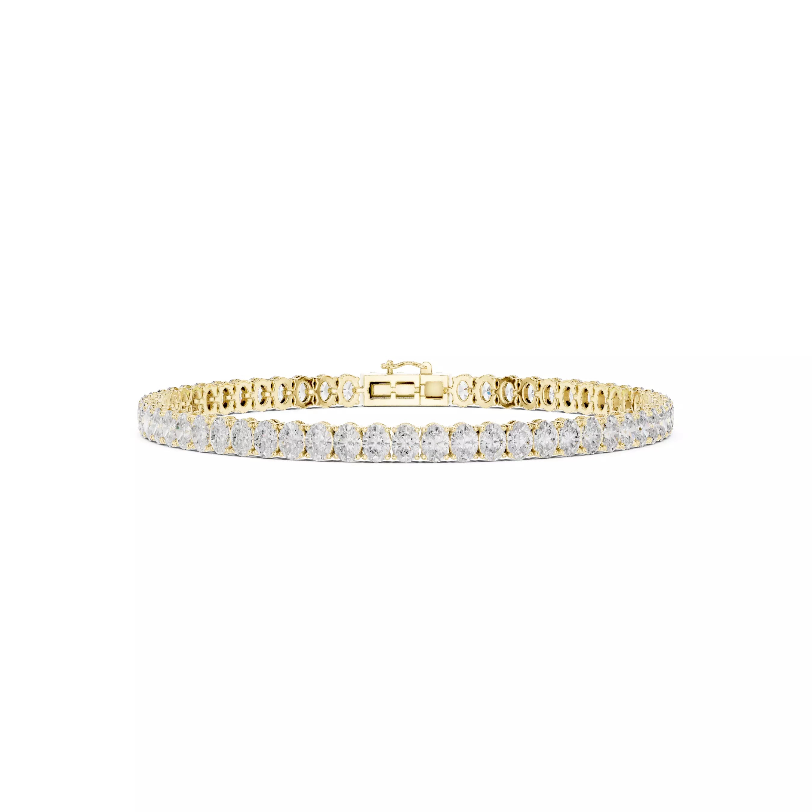 Classic Oval Diamond Tennis Bracelet – 6.00ct