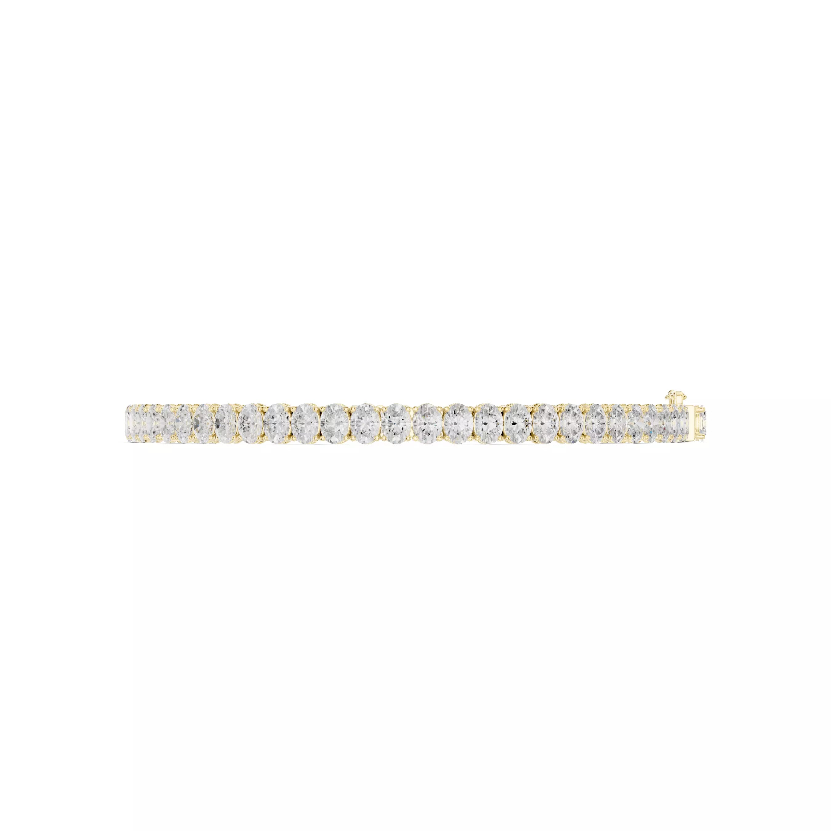 Classic Oval Diamond Tennis Bracelet – 6.00ct