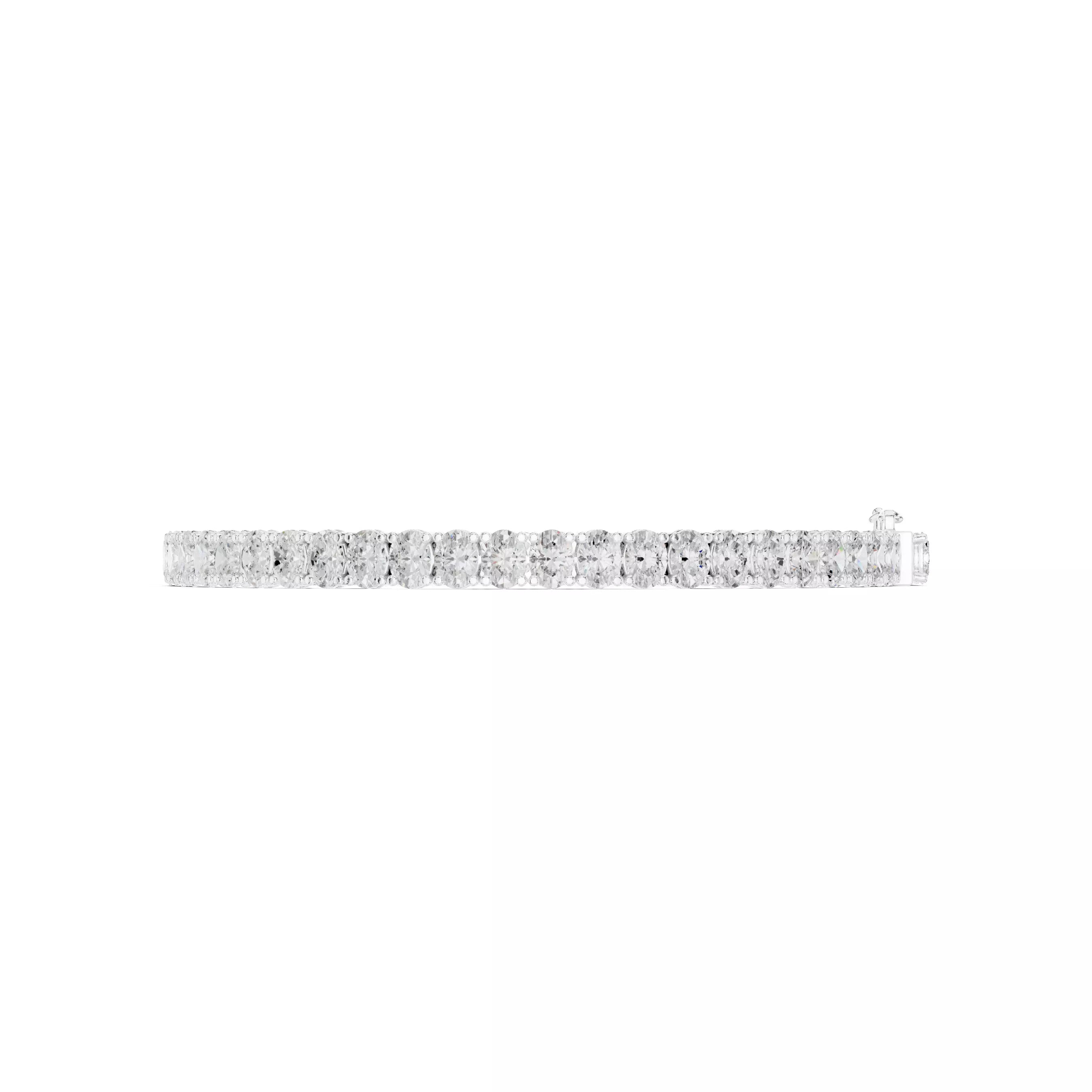 Classic Oval Diamond Tennis Bracelet – 8.00ct