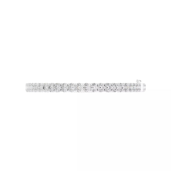 Classic Oval Diamond Tennis Bracelet – 8.00ct