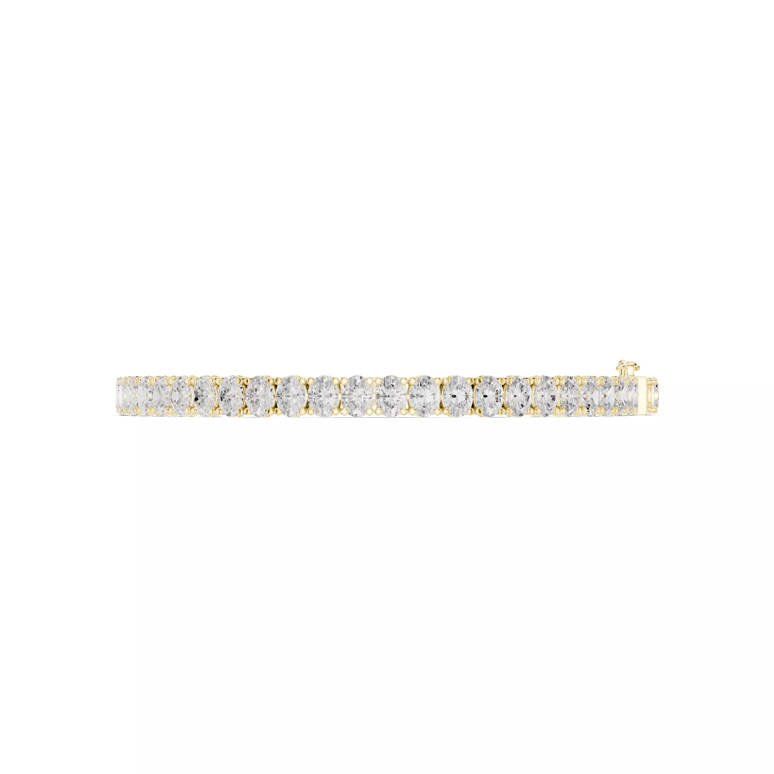 Classic Oval Diamond Tennis Bracelet – 8.00ct
