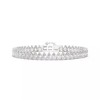 Classic Pear Diamond Tennis Bracelet – 10.00ct