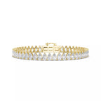 Classic Pear Diamond Tennis Bracelet – 10.00ct