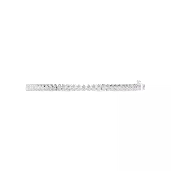 Classic Pear Diamond Tennis Bracelet – 4.00ct