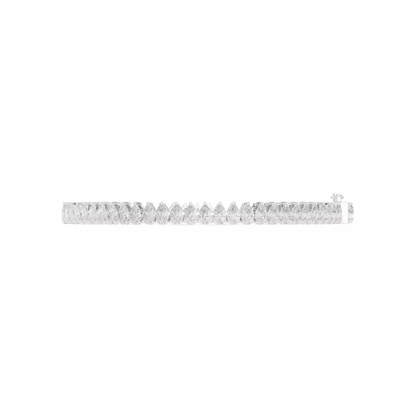 Classic Pear Diamond Tennis Bracelet – 6.00ct