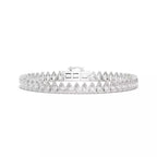 Classic Pear Diamond Tennis Bracelet – 8.00ct