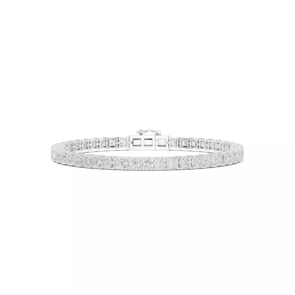Classic Princess Diamond Tennis Bracelet – 10.00ct