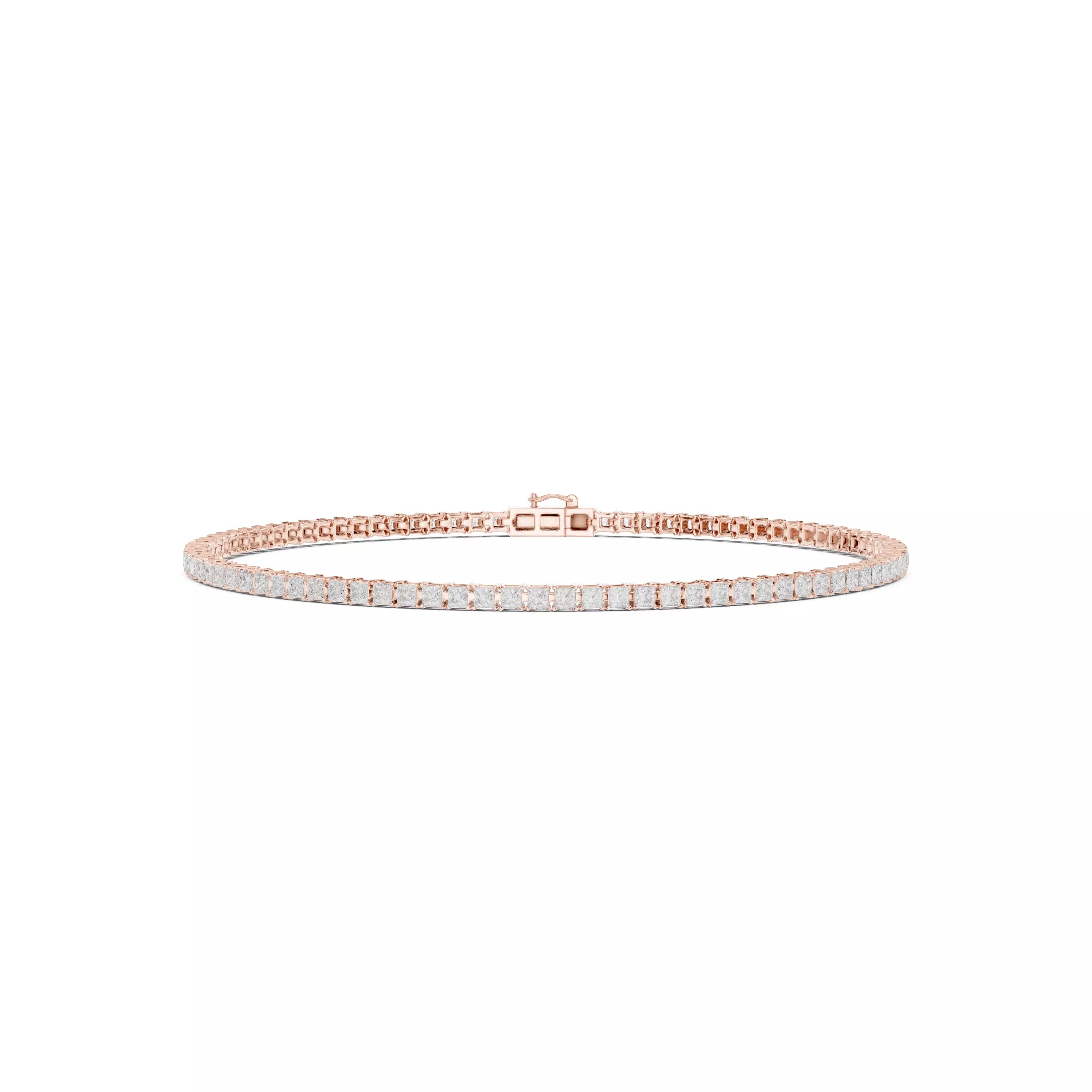 Classic Princess Diamond Tennis Bracelet – 2.00ct