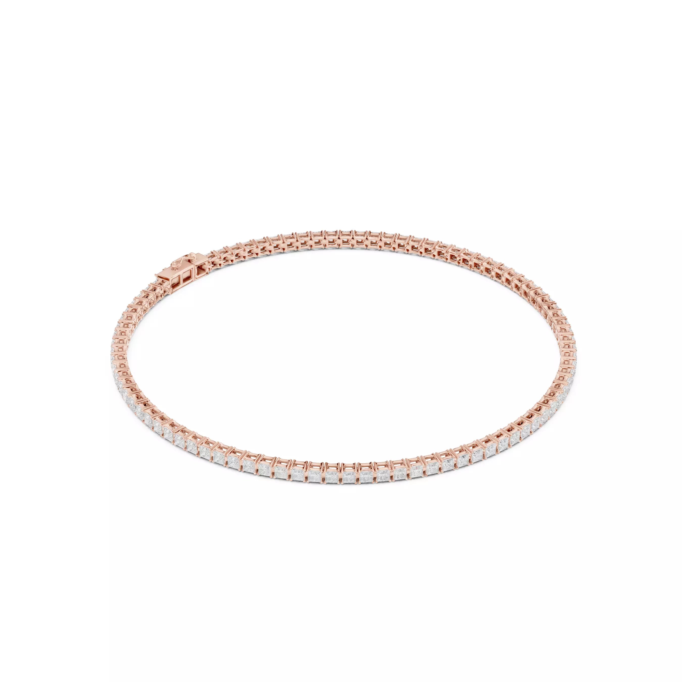 Classic Princess Diamond Tennis Bracelet – 2.00ct