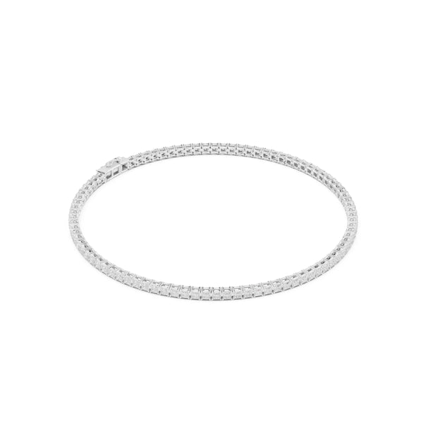 Classic Princess Diamond Tennis Bracelet – 2.00ct