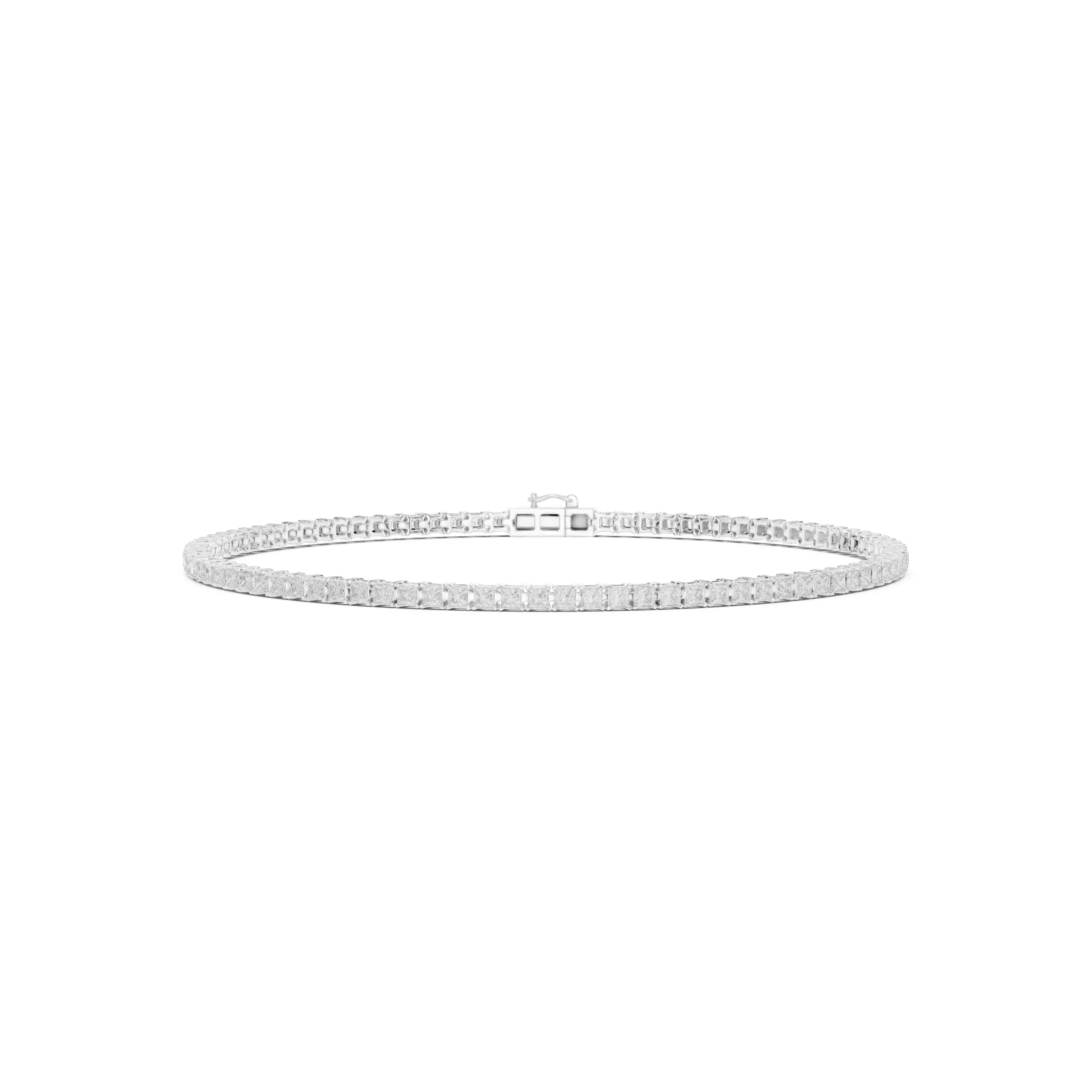 Classic Princess Diamond Tennis Bracelet – 2.00ct