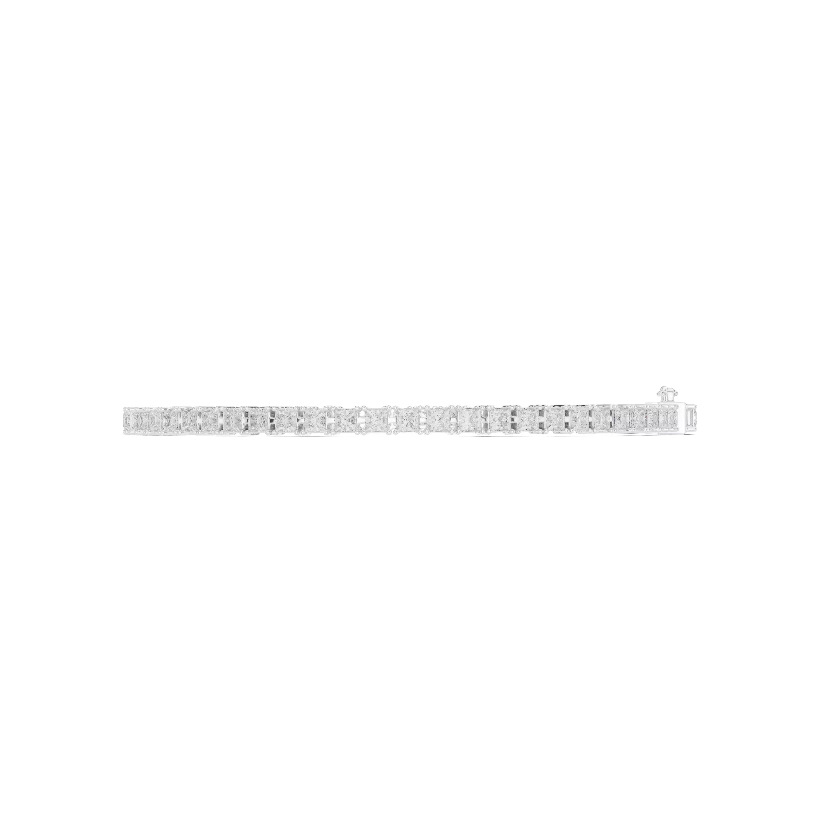 Classic Princess Diamond Tennis Bracelet – 4.00ct