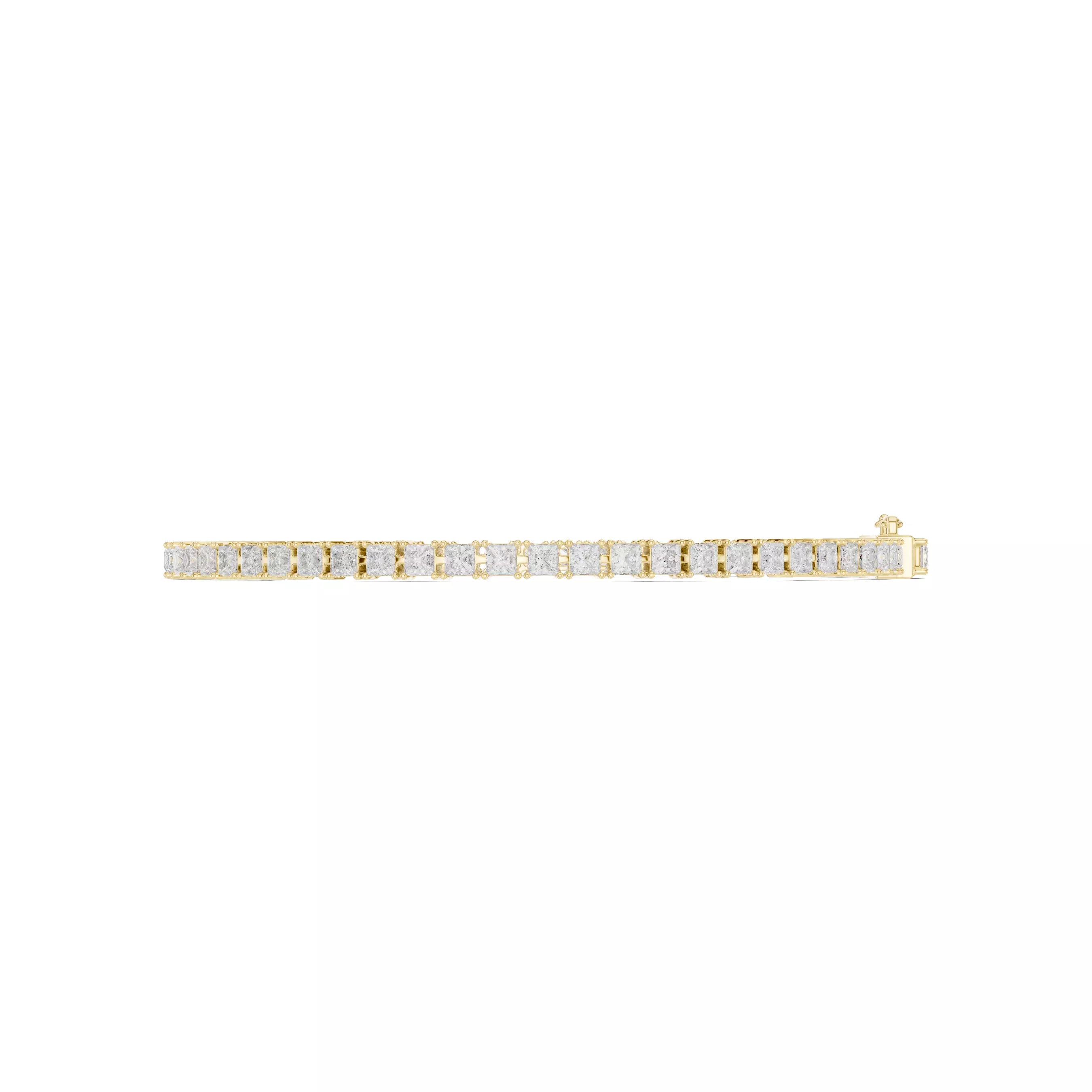 Classic Princess Diamond Tennis Bracelet – 4.00ct