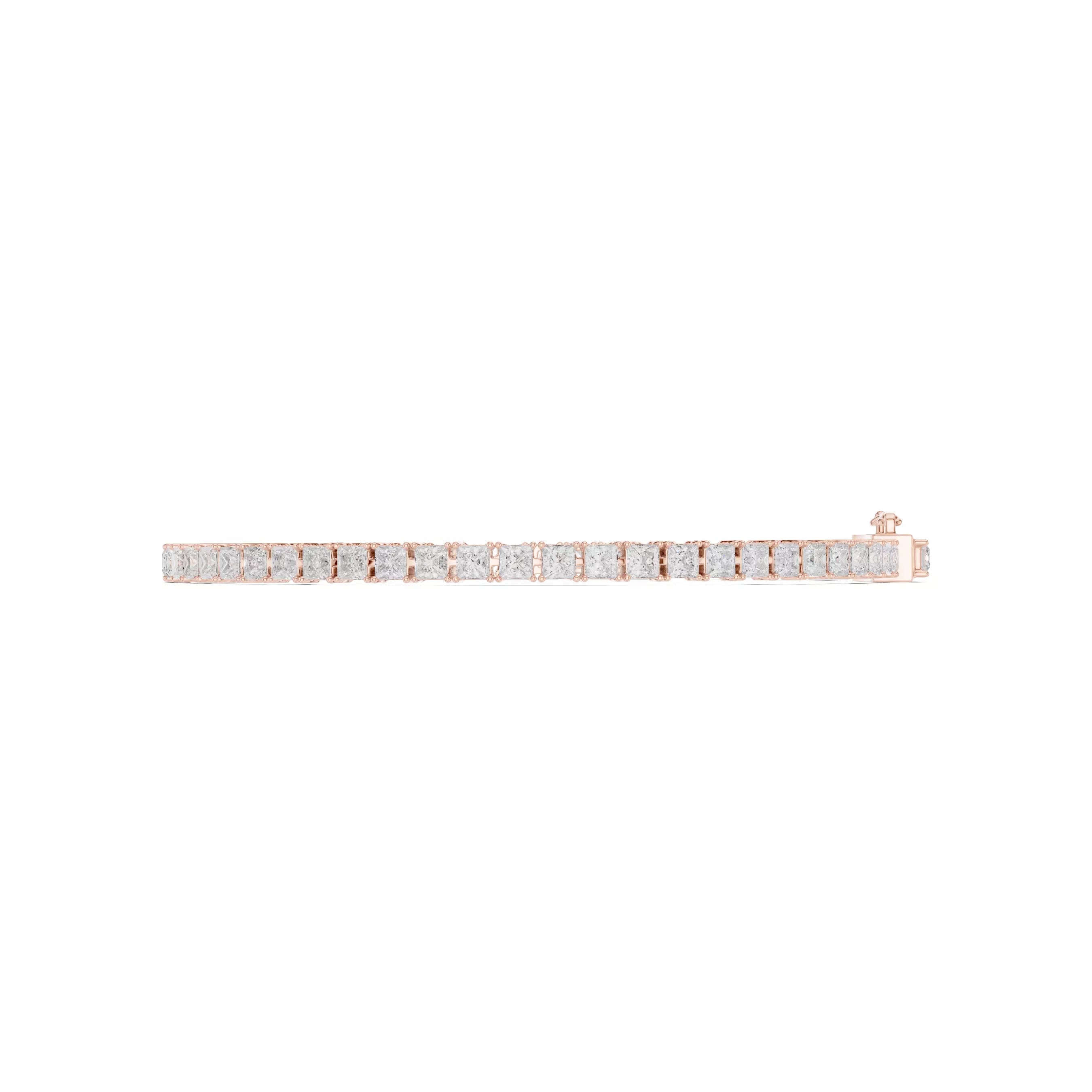 Classic Princess Diamond Tennis Bracelet – 6.00ct