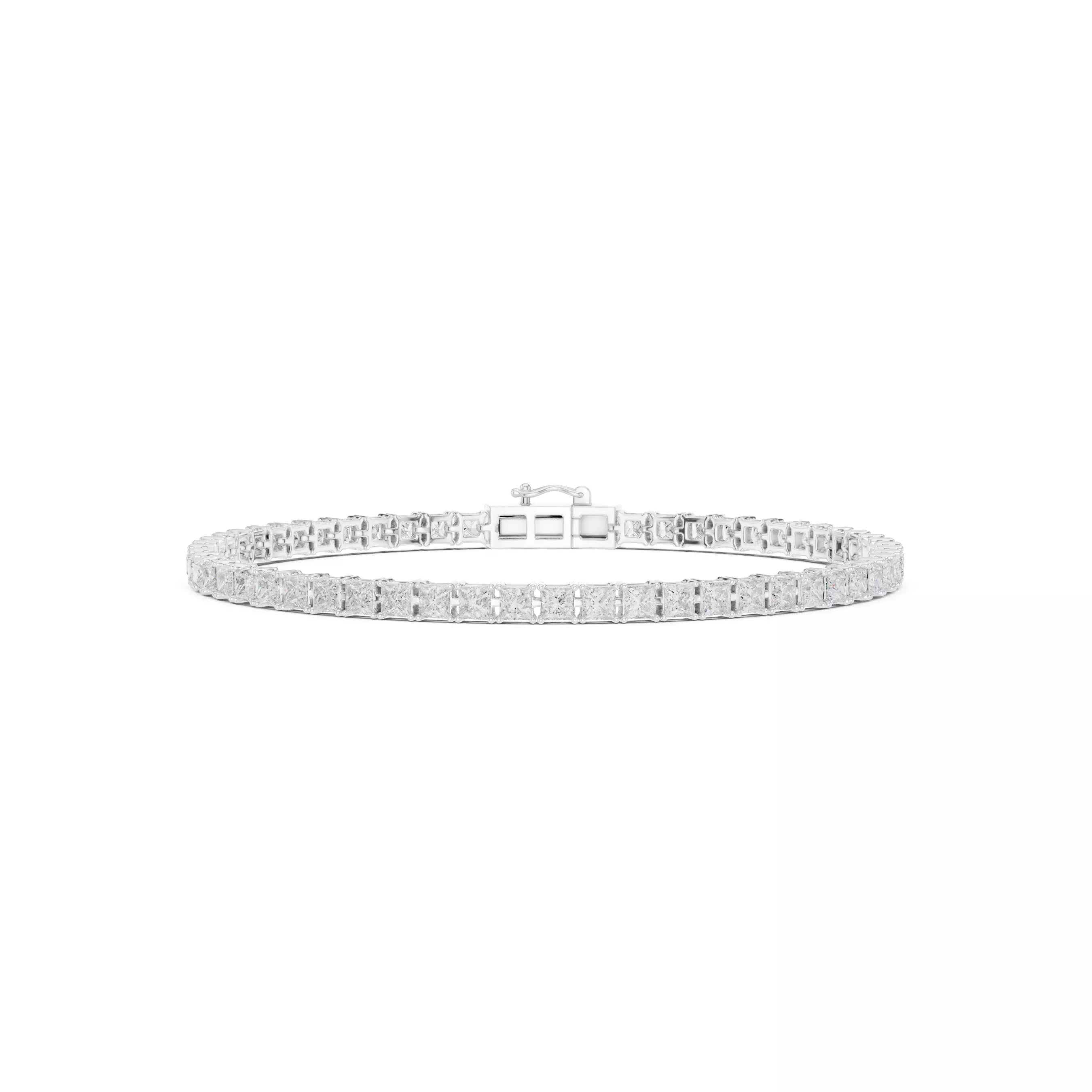 Classic Princess Diamond Tennis Bracelet – 6.00ct